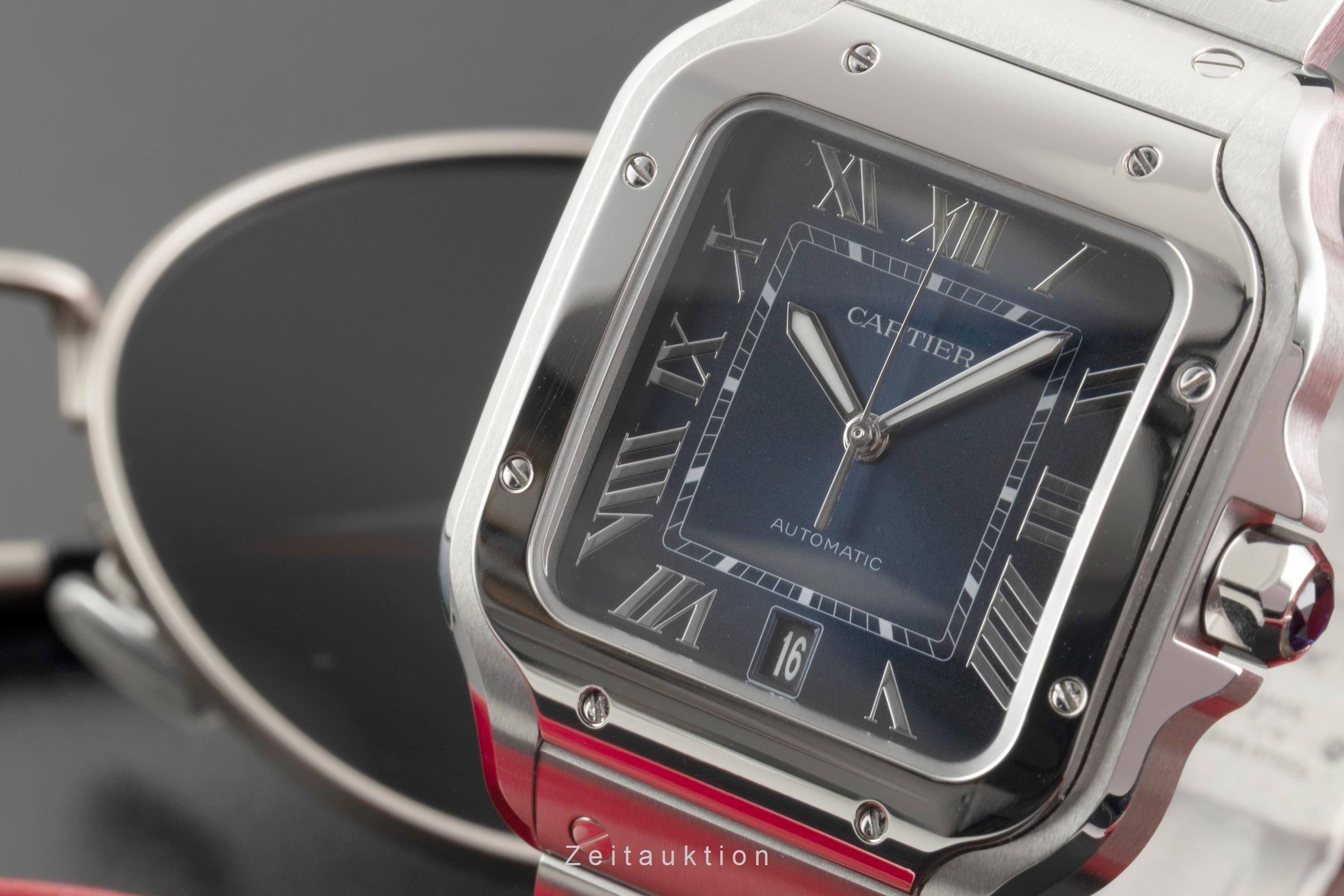Cartier Santos De Cartier Stahl Automatik Herrenuhr Ref. WSSA0071 NP: 9000,- € [2603601]