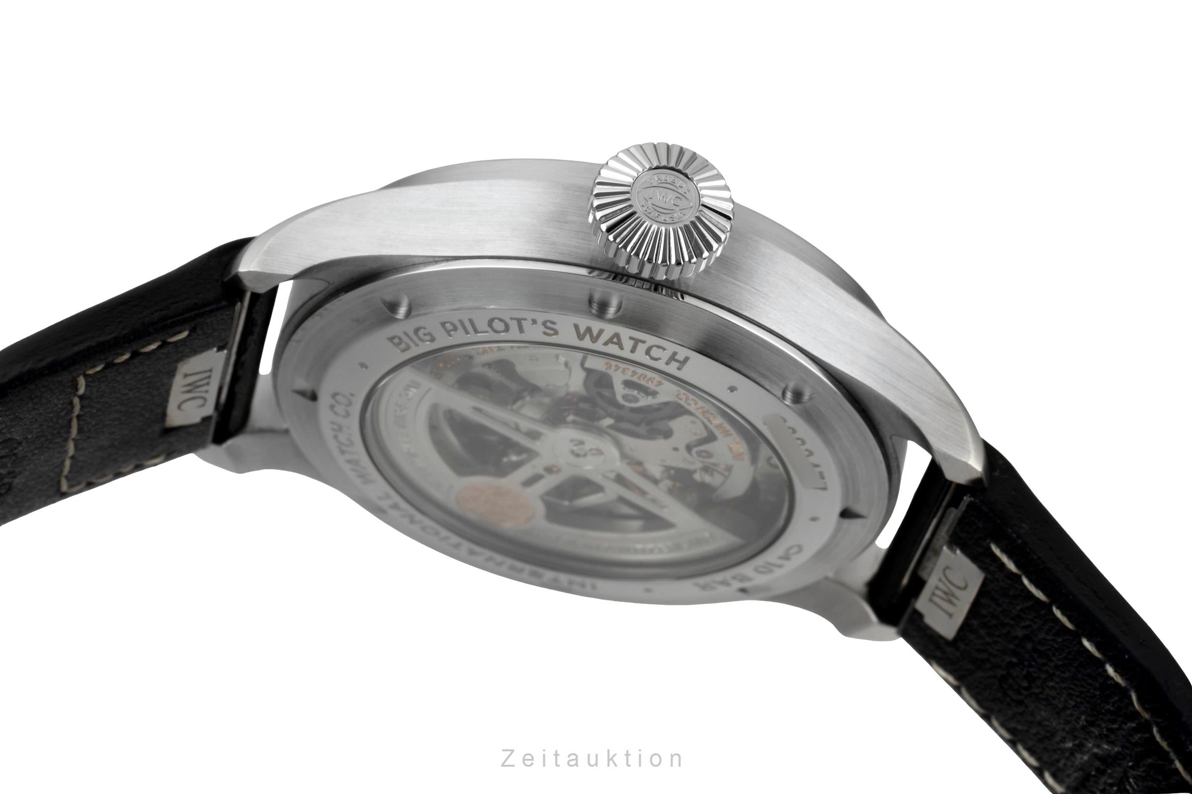 IWC Big Pilot acciaio automatismo orologio da uomo IW329303 LP: 9600EUR  [2603602]