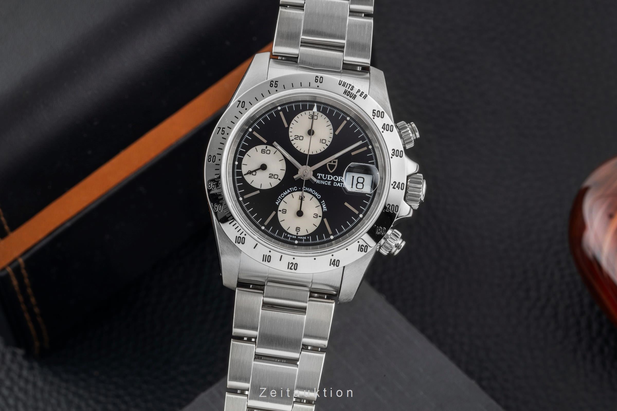 Tudor Prince Date cronógrafo acero automático reloj para caballeros 79280  [2603604]