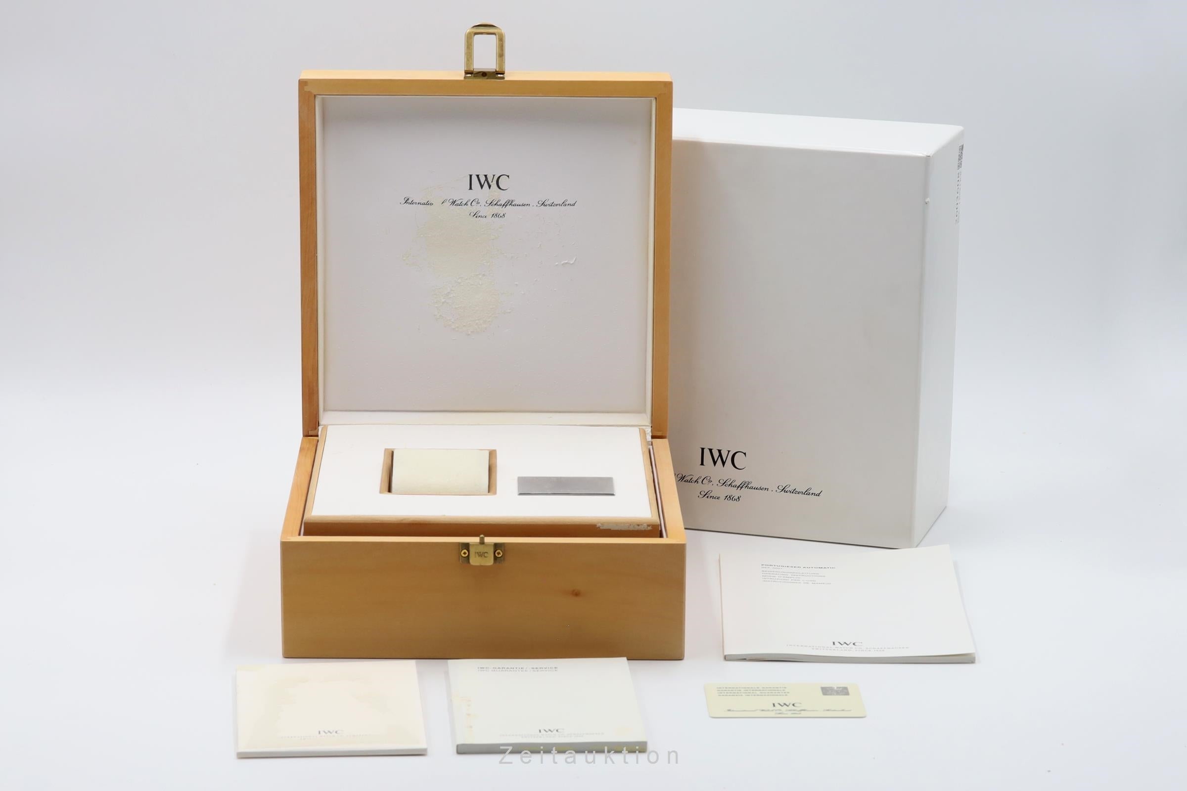 IWC Portugieser acero automático reloj para caballeros IW500107 LP: 14000EUR  [2603608]