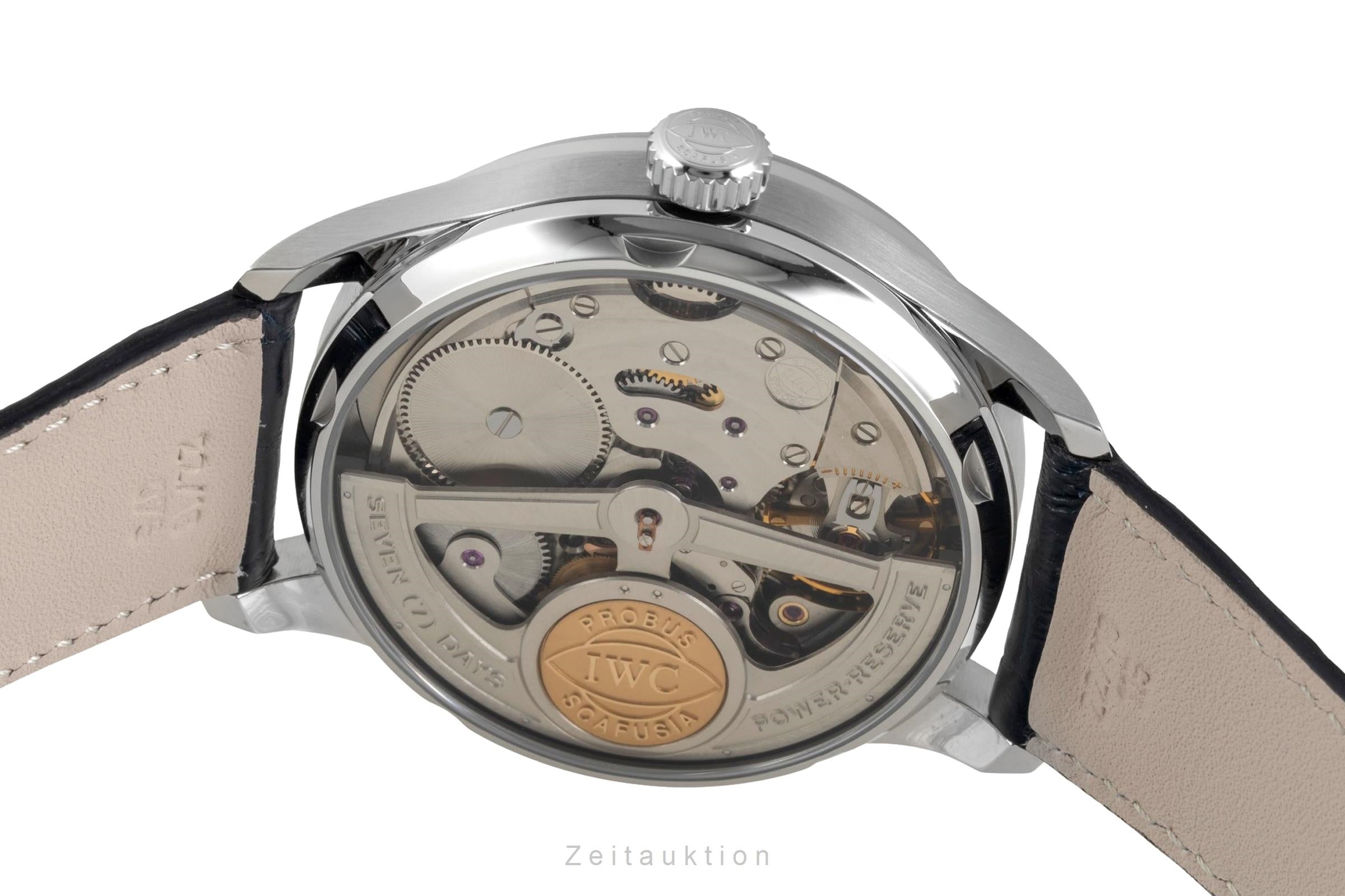 IWC Portugieser acero automático reloj para caballeros IW500107 LP: 14000EUR  [2603608]