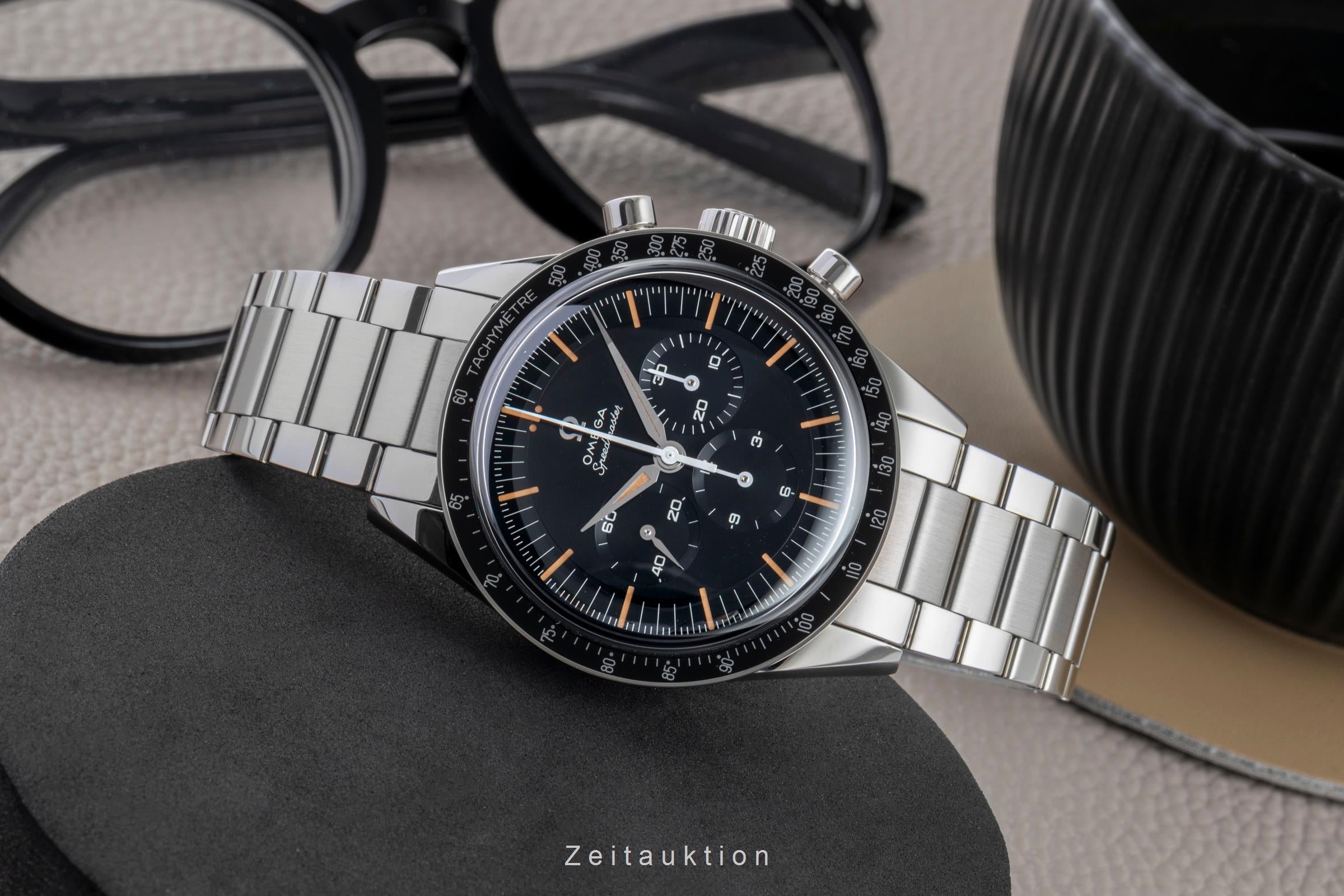 Omega Speedmaster Moonwatch cronógrafo acero cuerda manual reloj para caballeros 310.30.40.50.06.001 LP: 8600EUR  [2603611]