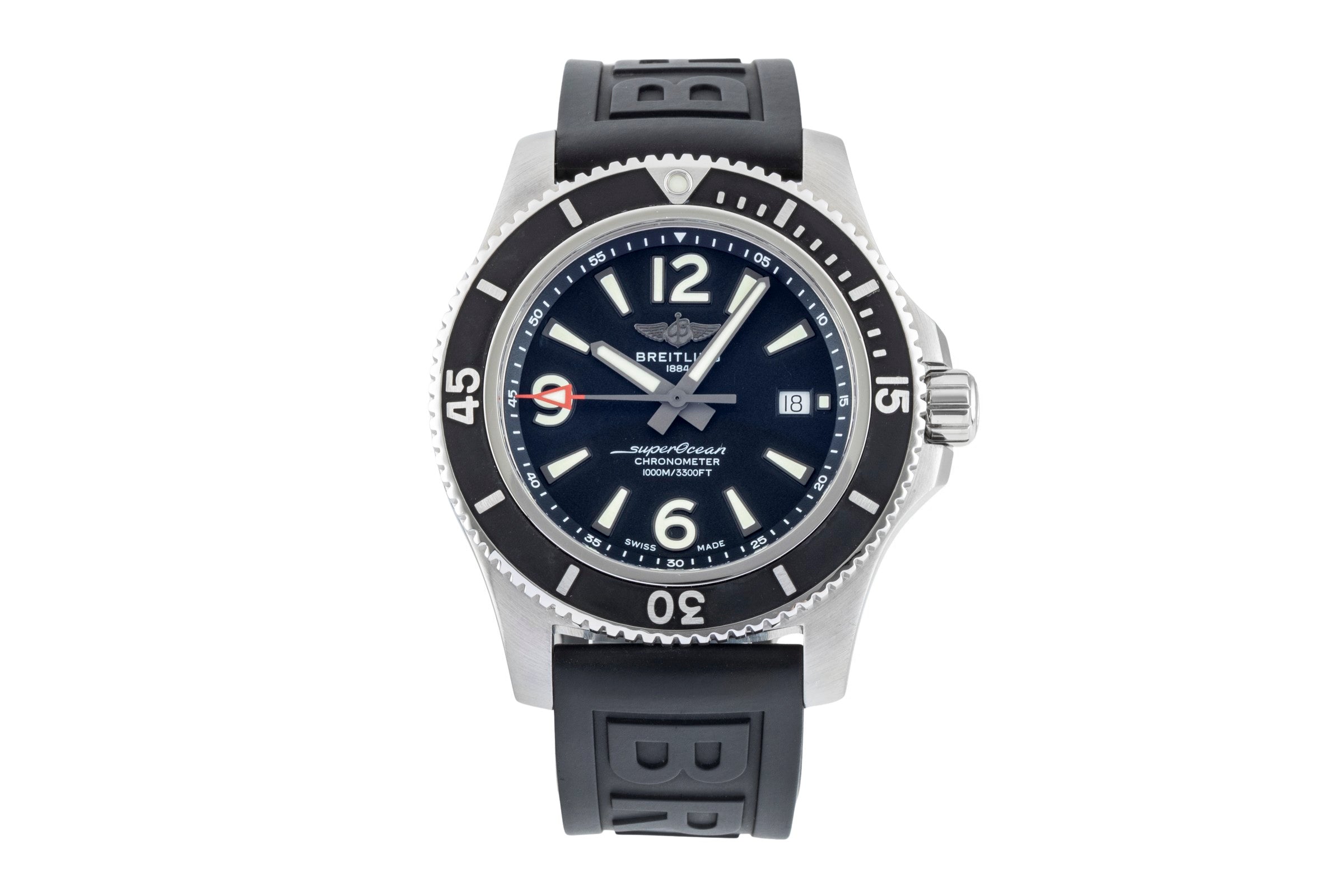 Breitling Superocean 44 Edelstahl Automatik Herren Ref. A17367D71B1A1 B&P  [2603613]