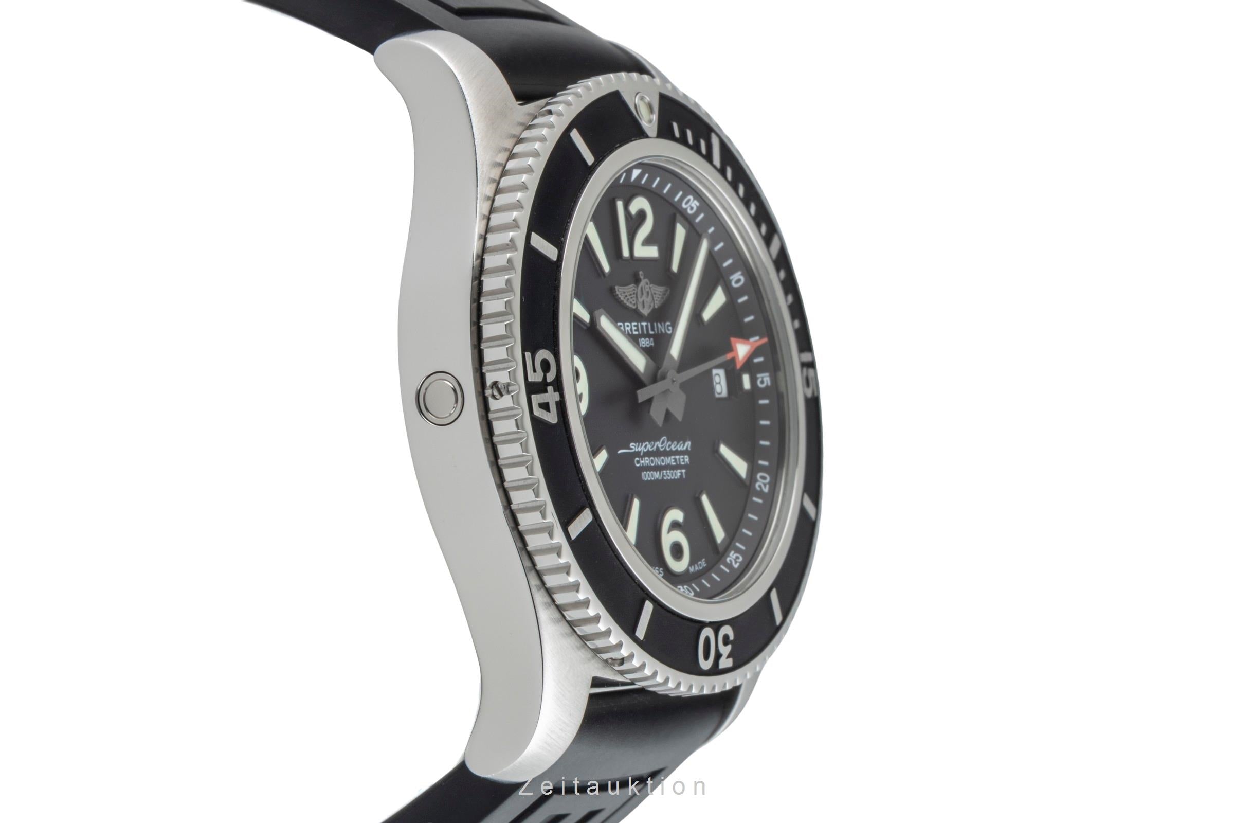 Breitling Superocean steel automatic men's watch A17367D71B1S2  [2603613]