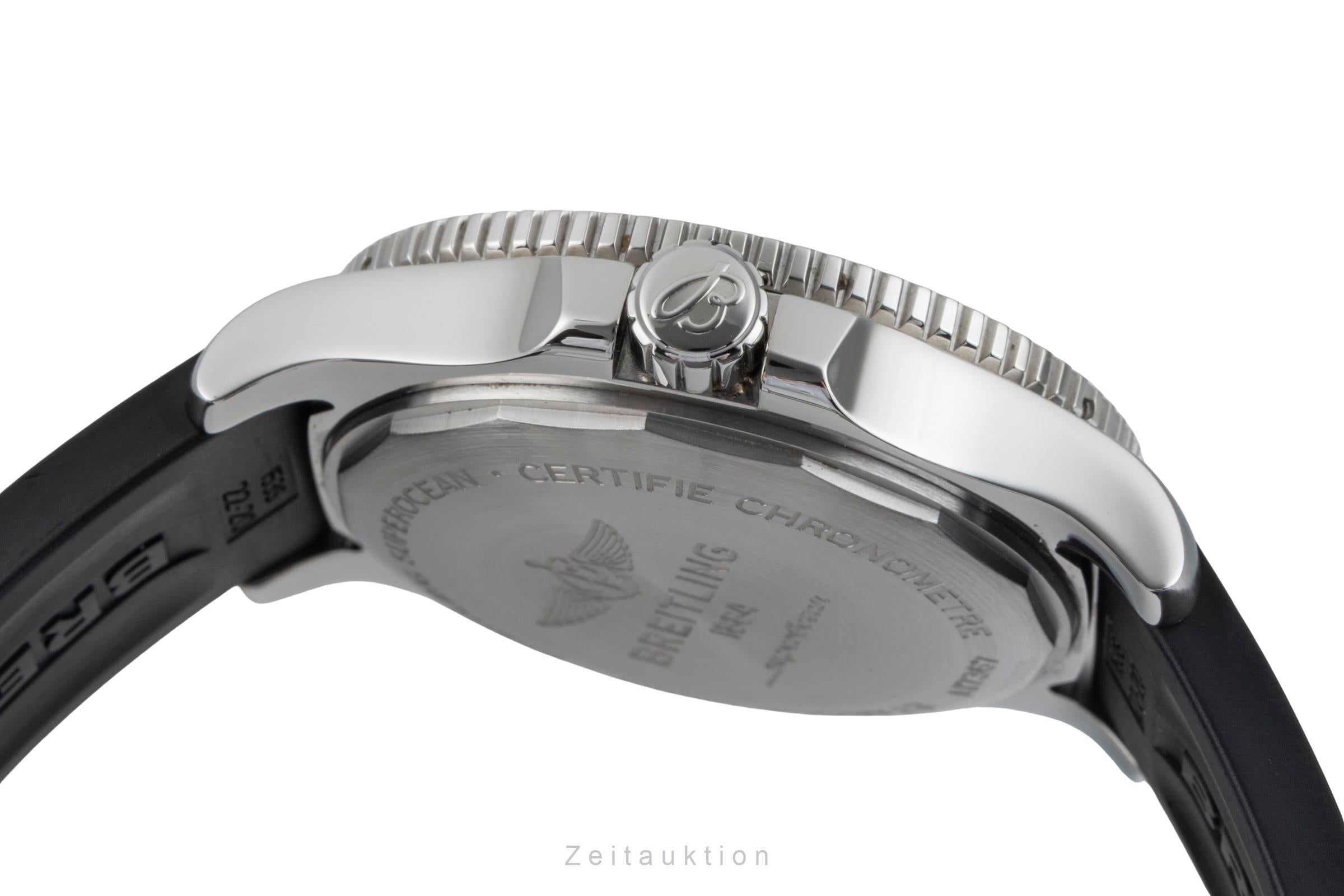 Breitling Superocean steel automatic men's watch A17367D71B1S2  [2603613]