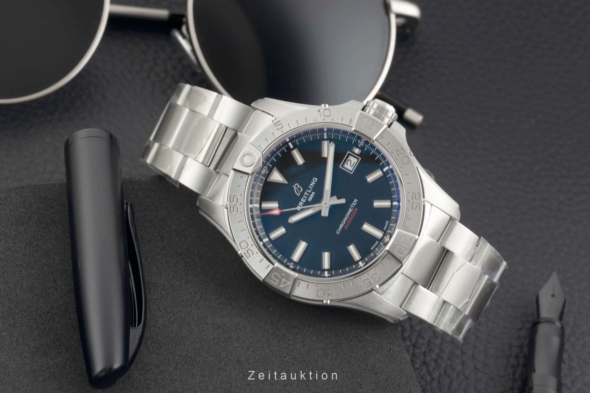 Breitling Avenger steel automatic men's watch A17328101B1A1 LP: 5300EUR  [2603618]