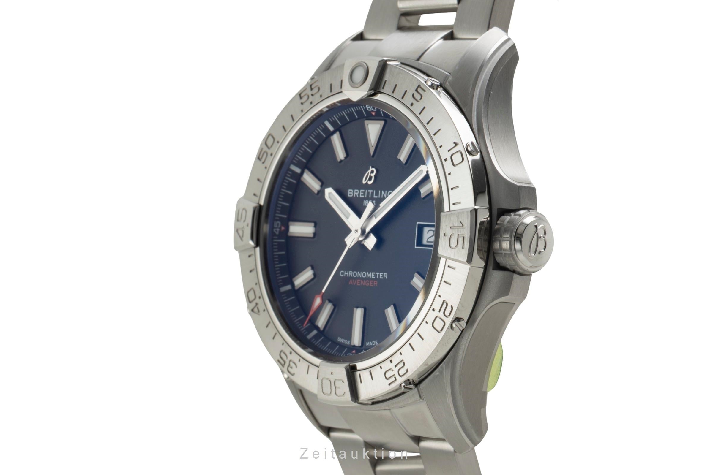 Breitling Avenger steel automatic men's watch A17328101B1A1 LP: 5300EUR  [2603618]