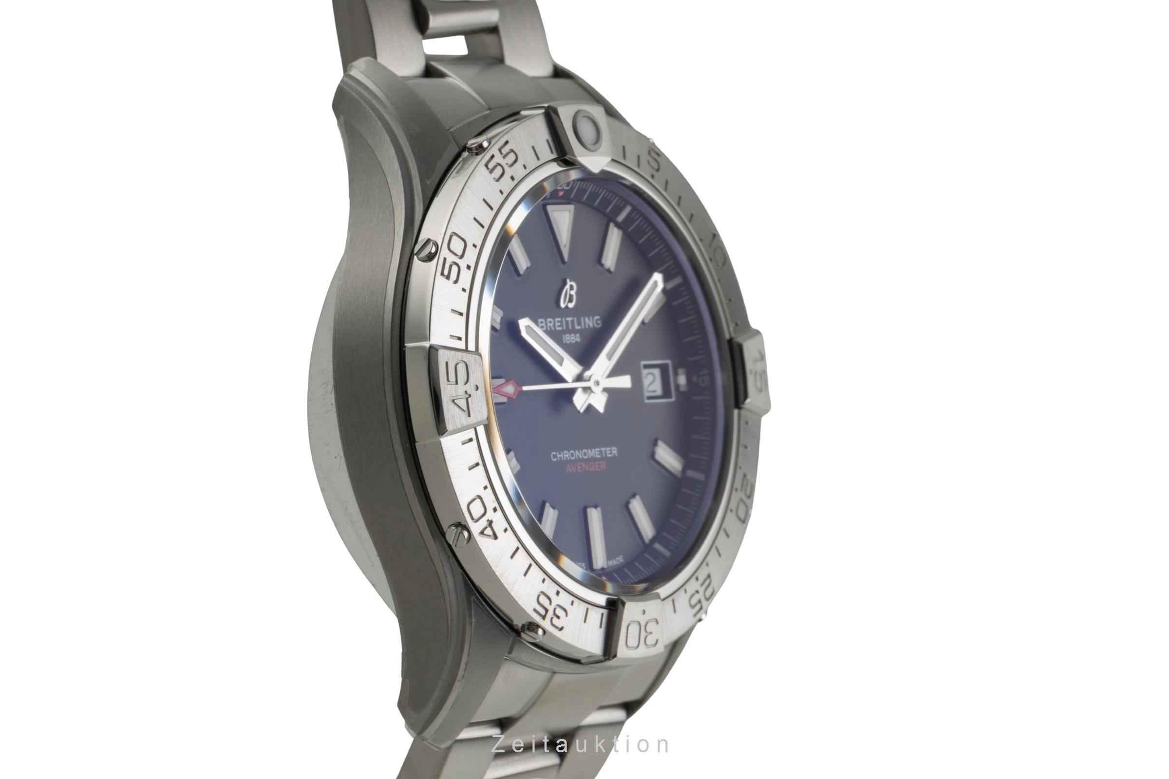 Breitling Avenger steel automatic men's watch A17328101B1A1 LP: 5300EUR  [2603618]