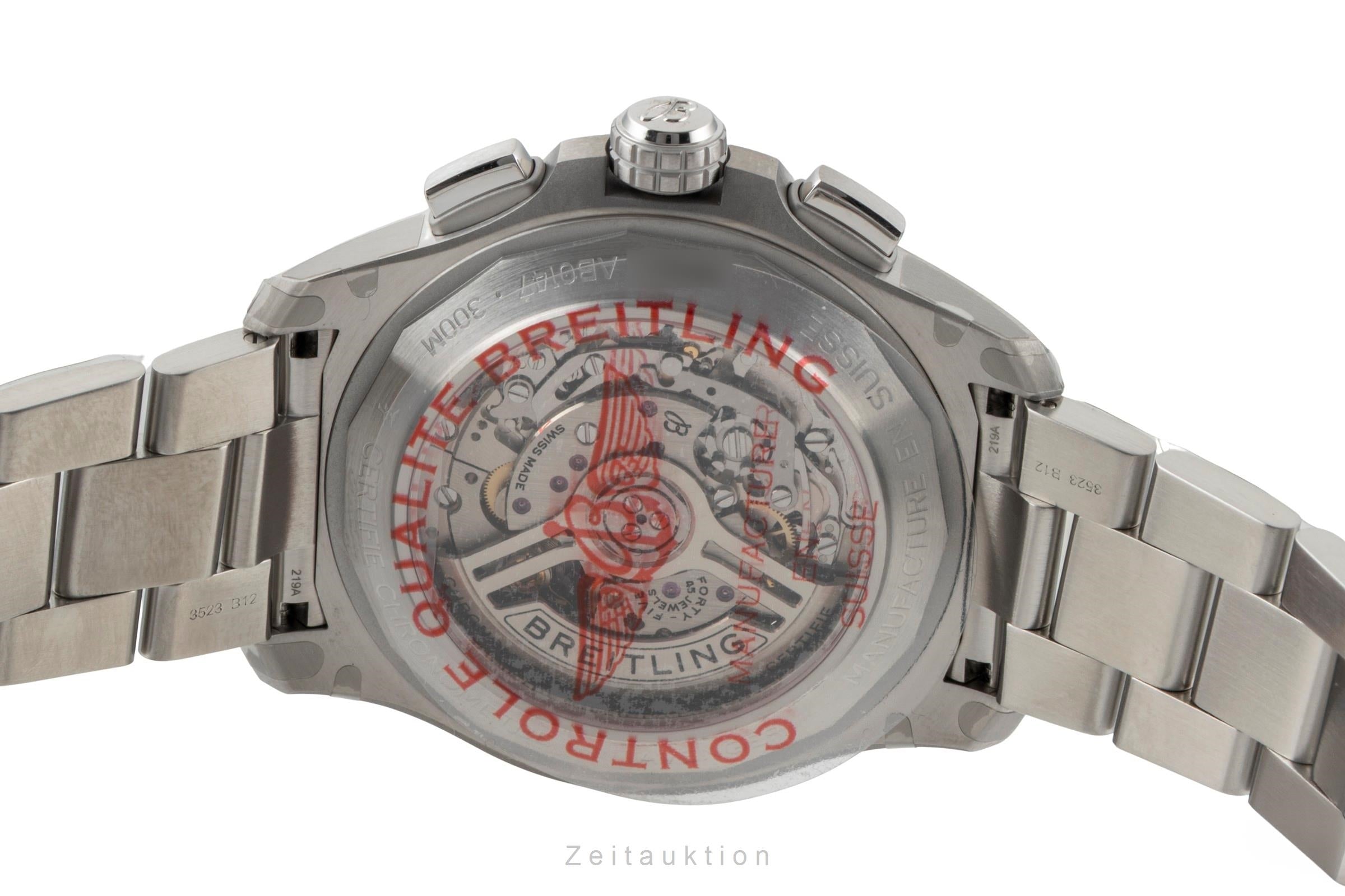 Breitling Avenger cronógrafo acero automático reloj para caballeros AB0147101A1A1 LP: 7350EUR  [2603620]