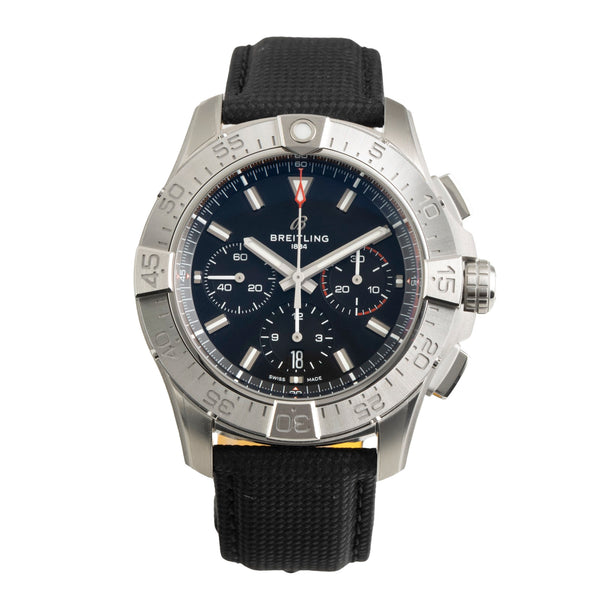 Breitling Avenger chronograph steel automatic men's watch AB0147101B1X1 LP: 7050EUR  [2603621]