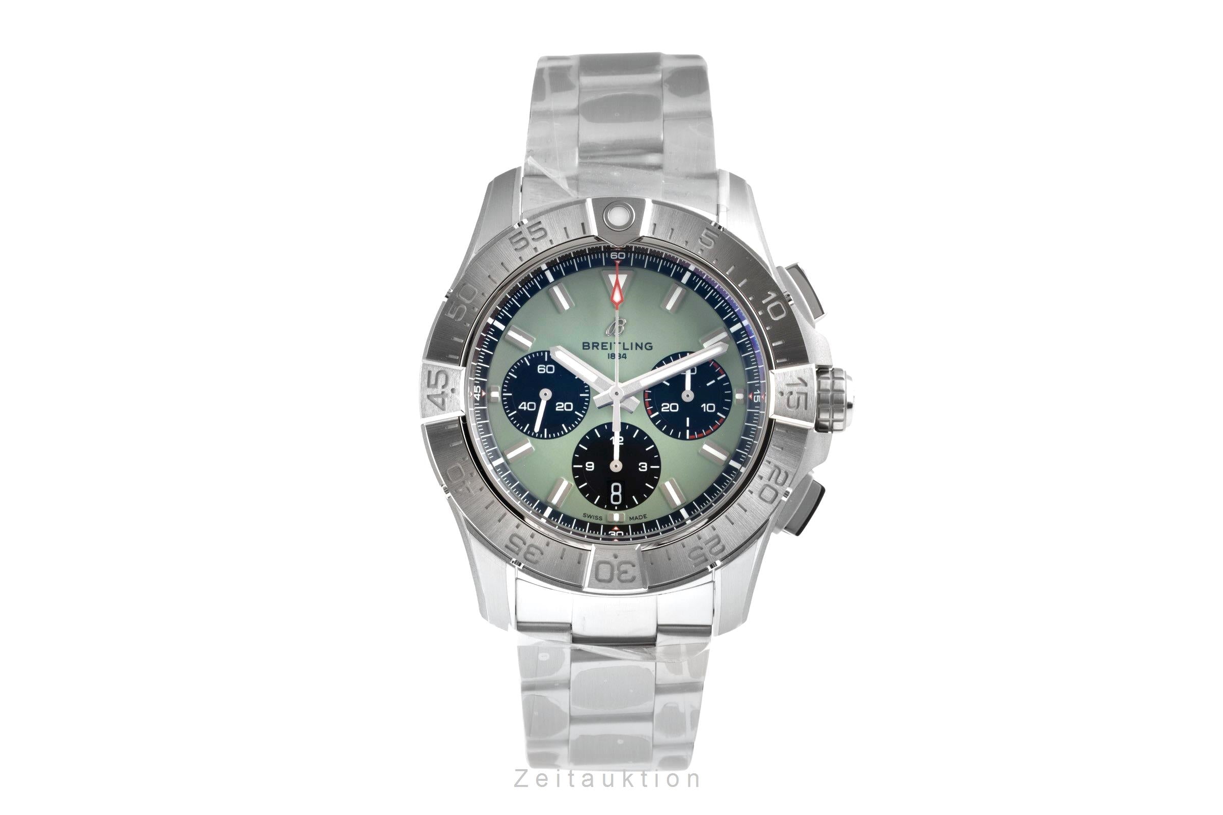 Breitling Avenger cronógrafo acero automático reloj para caballeros AB0147101L1A1 LP: 7350EUR  [2603622]