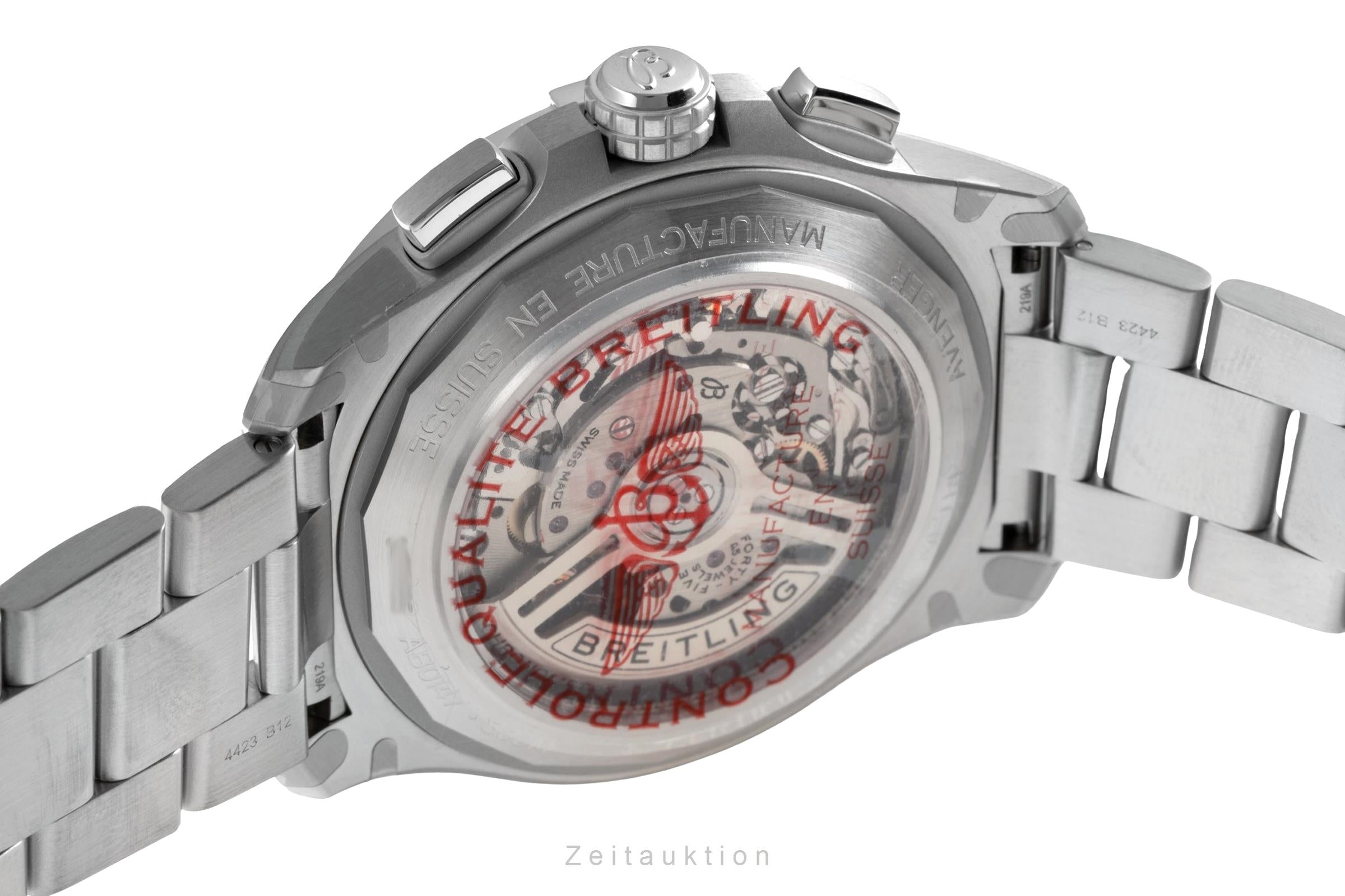 Breitling Avenger cronógrafo acero automático reloj para caballeros AB0147101L1A1 LP: 7350EUR  [2603622]