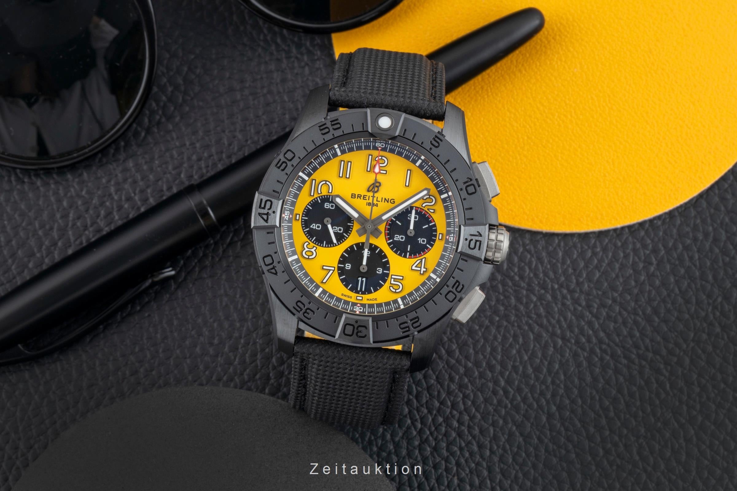Breitling Avenger chronograph ceramic automatic men's watch SB0147101I1X2 LP: 9800EUR  [2603632]