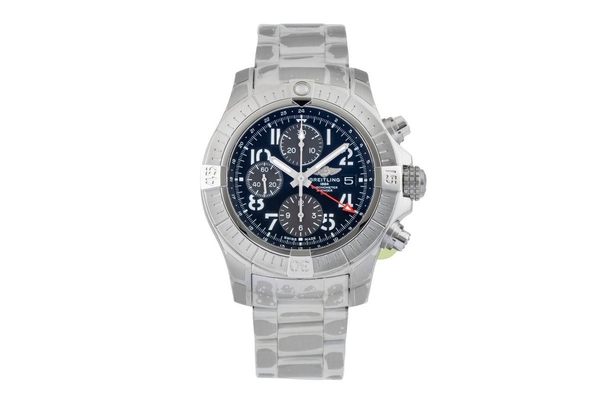 Breitling Avenger chronograph steel automatic men's watch A24315101B1A1 LP: 7250EUR  [2603633]