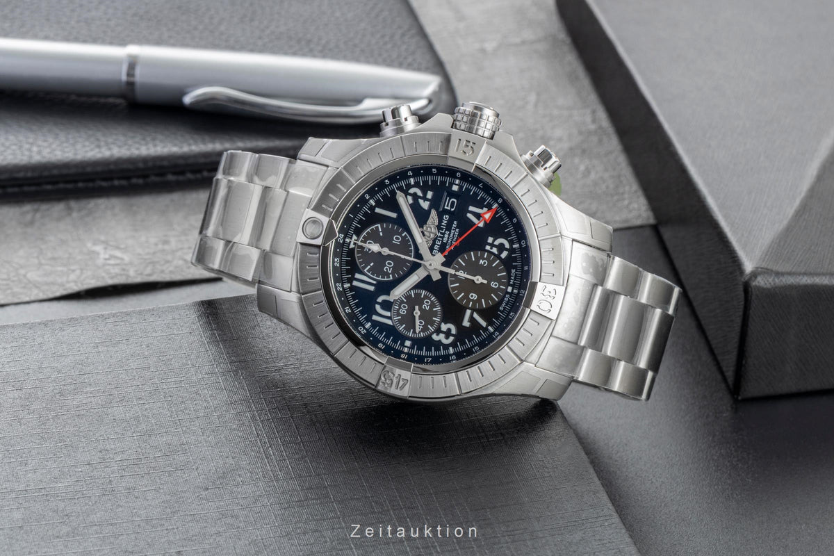 Breitling Avenger cronografo acciaio automatismo orologio da uomo A24315101B1A1 LP: 7250EUR  [2603633]