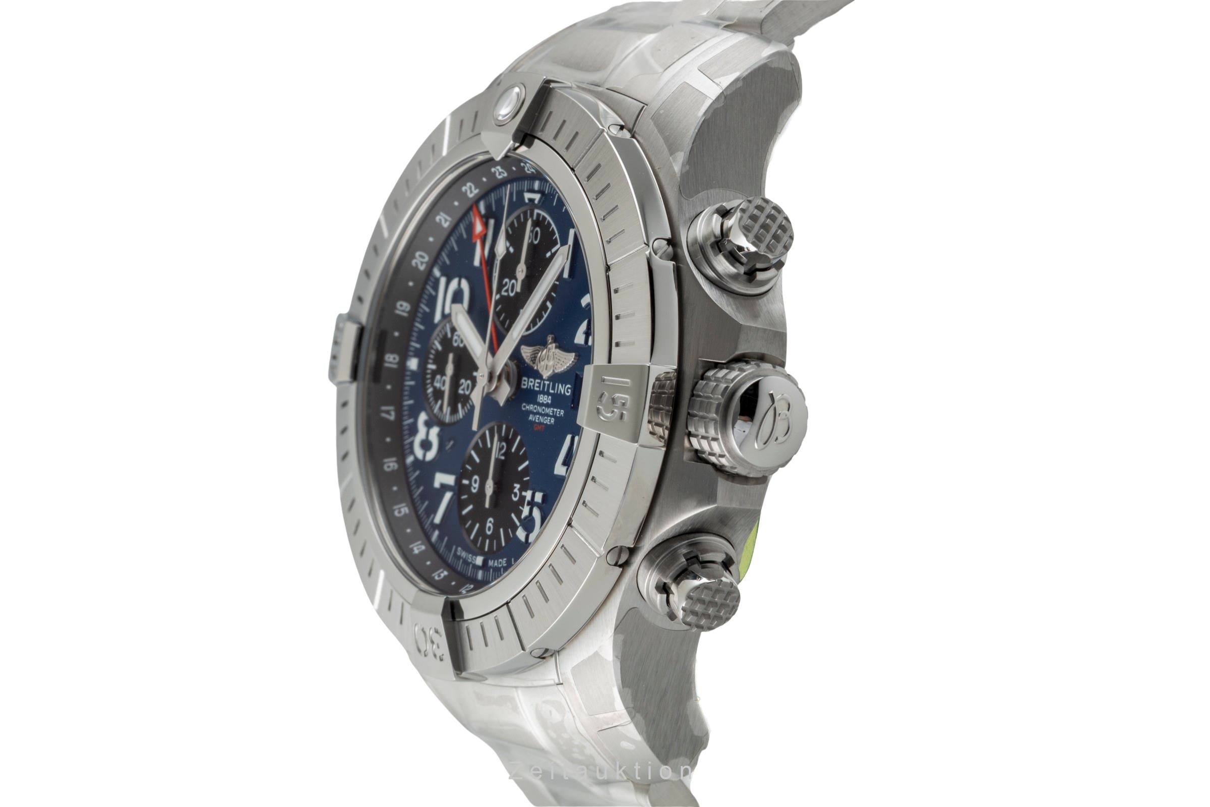 Breitling Avenger chronograph steel automatic men's watch A24315101C1A1 LP: 7400EUR  [2603640]