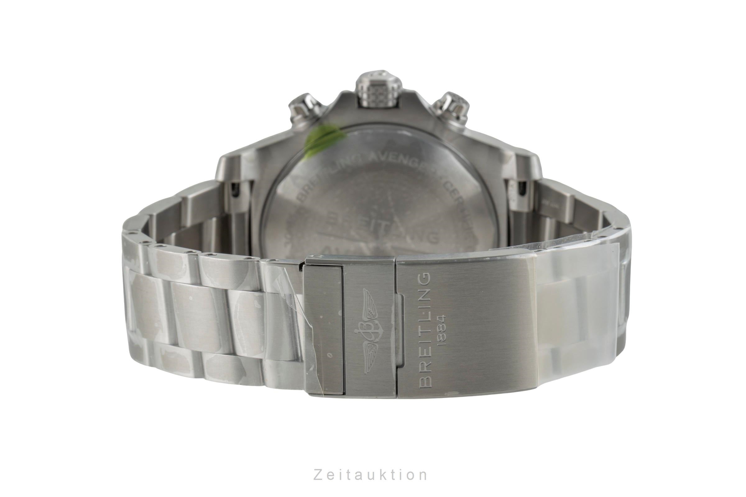 Breitling Avenger chronograph steel automatic men's watch A24315101C1A1 LP: 7400EUR  [2603640]