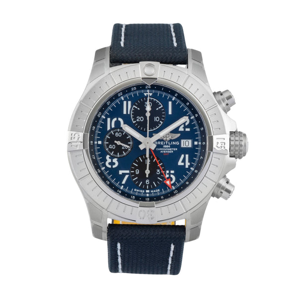 Breitling Avenger cronógrafo acero automático reloj para caballeros A24315101C1X1 LP: 6600EUR  [2603643]