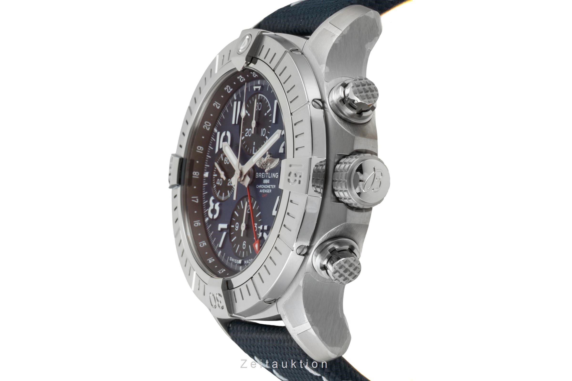 Breitling Avenger cronógrafo acero automático reloj para caballeros A24315101C1X1 LP: 6600EUR  [2603643]