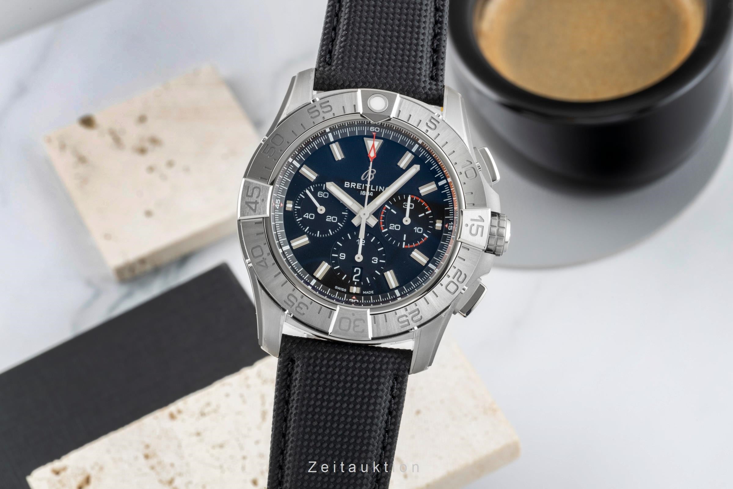 Breitling Avenger cronógrafo titanio automático reloj para caballeros EB0148101B1X1 LP: 9350EUR  [2603645]