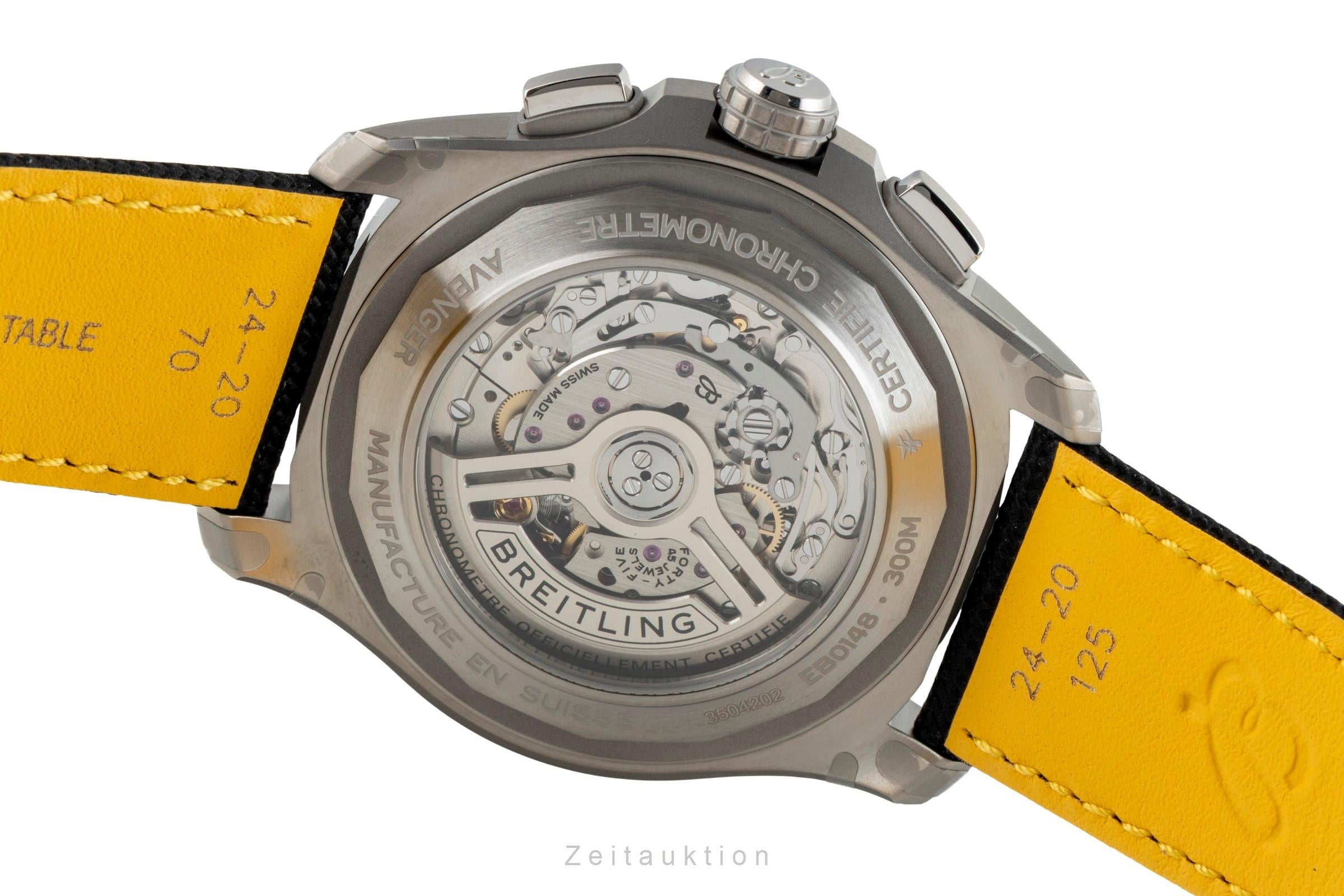 Breitling Avenger cronógrafo titanio automático reloj para caballeros EB0148101B1X1 LP: 9350EUR  [2603645]