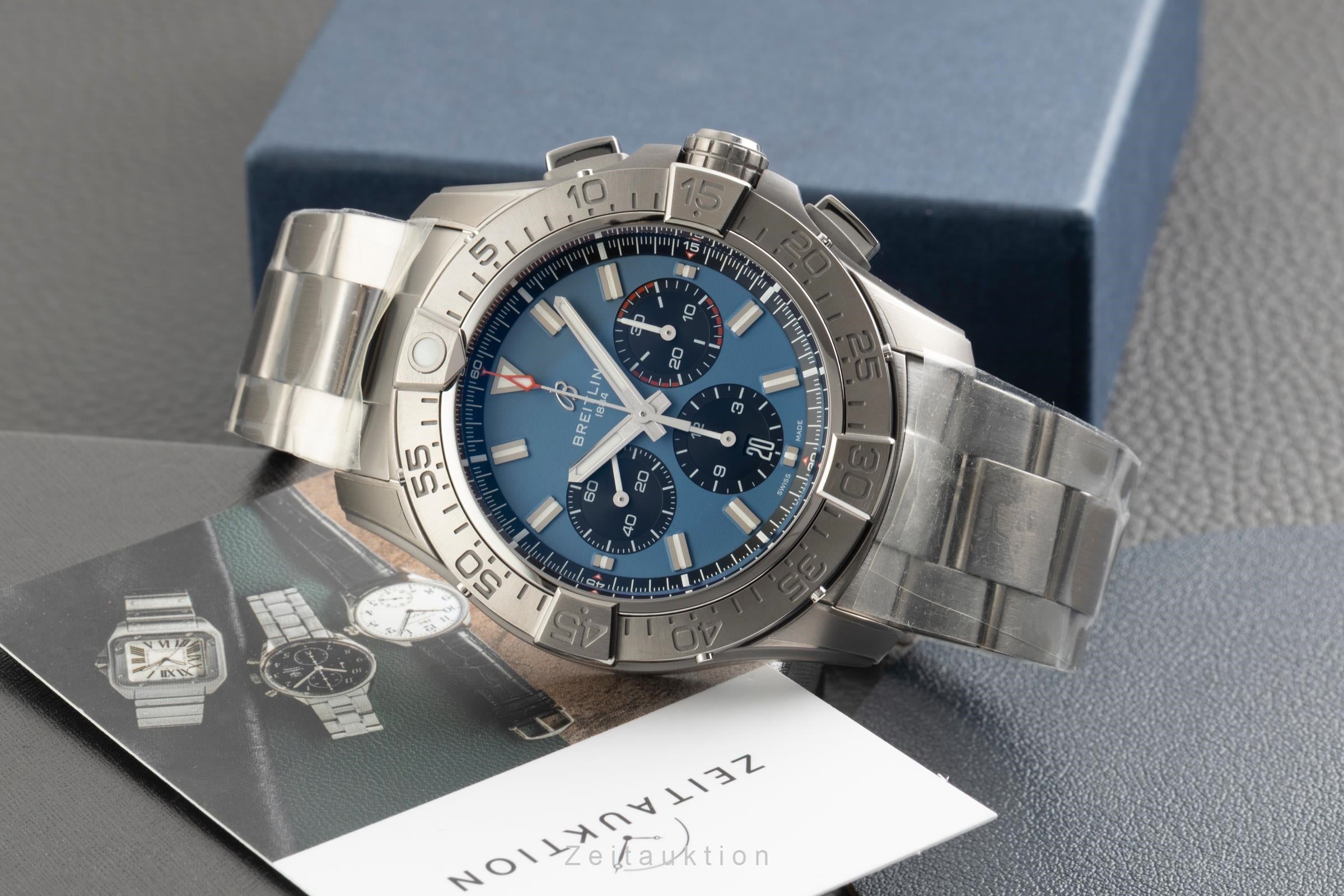 Breitling Super Avenger B01 Chronograph 46 Titan Ref EB0148101C1E1 NP: 10150,- € [2603647]