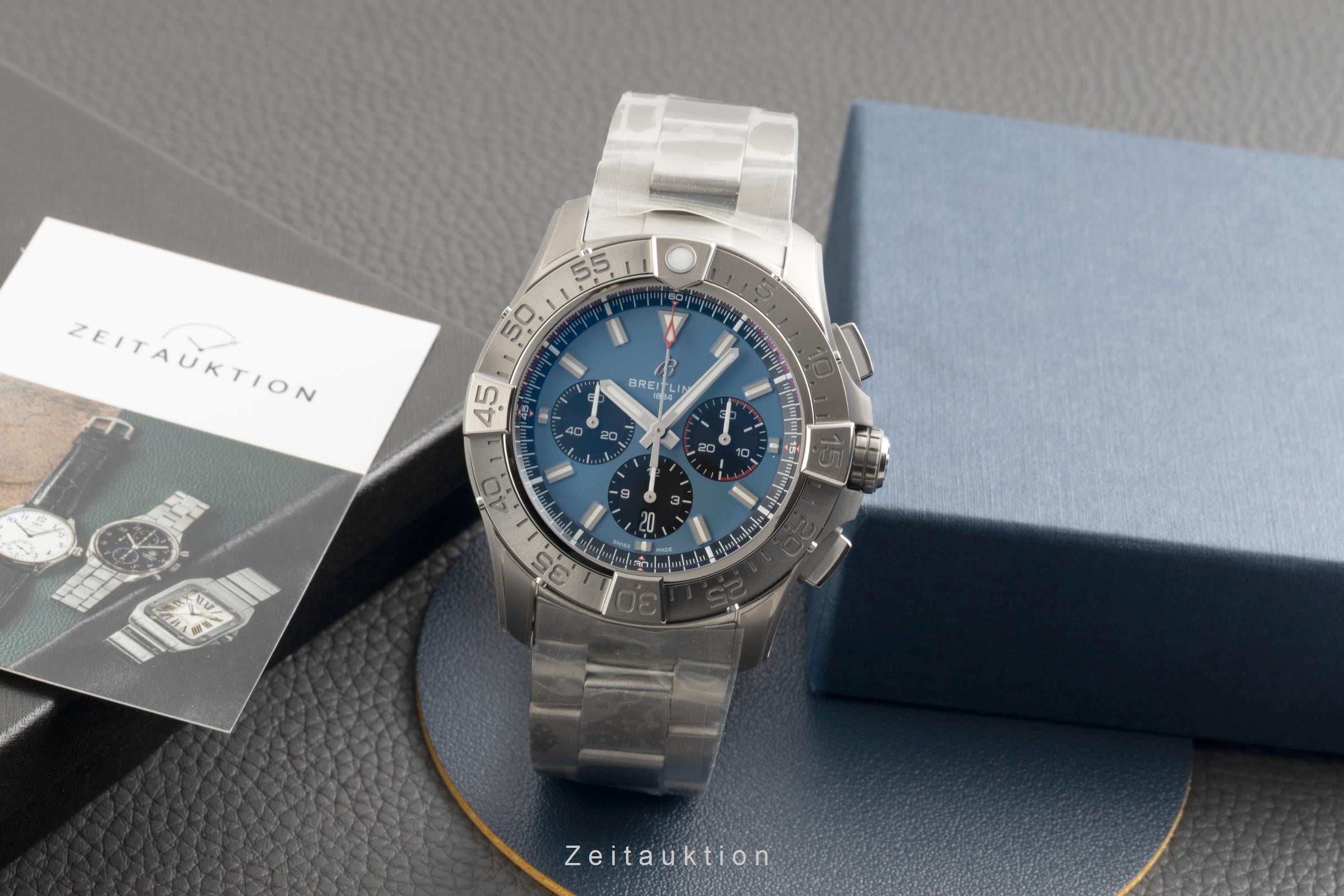 Breitling Super Avenger B01 Chronograph 46 Titan Ref EB0148101C1E1 NP: 10150,- € [2603647]
