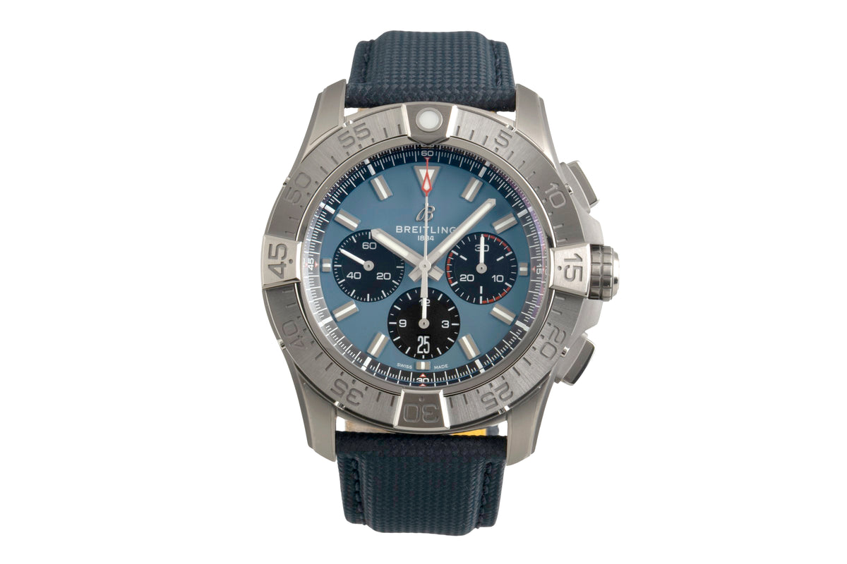 Breitling Avenger chronograph titanium automatic men's watch EB0148101C1X1 LP: 9350EUR  [2603652]