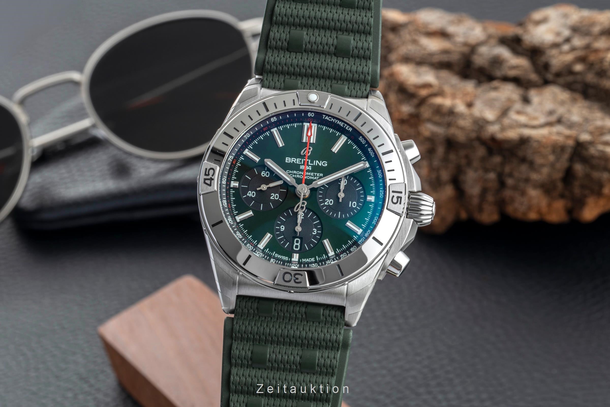Breitling Chronomat chronograph steel automatic men's watch AB0134101L2S1 LP: 9000EUR  [2603654]