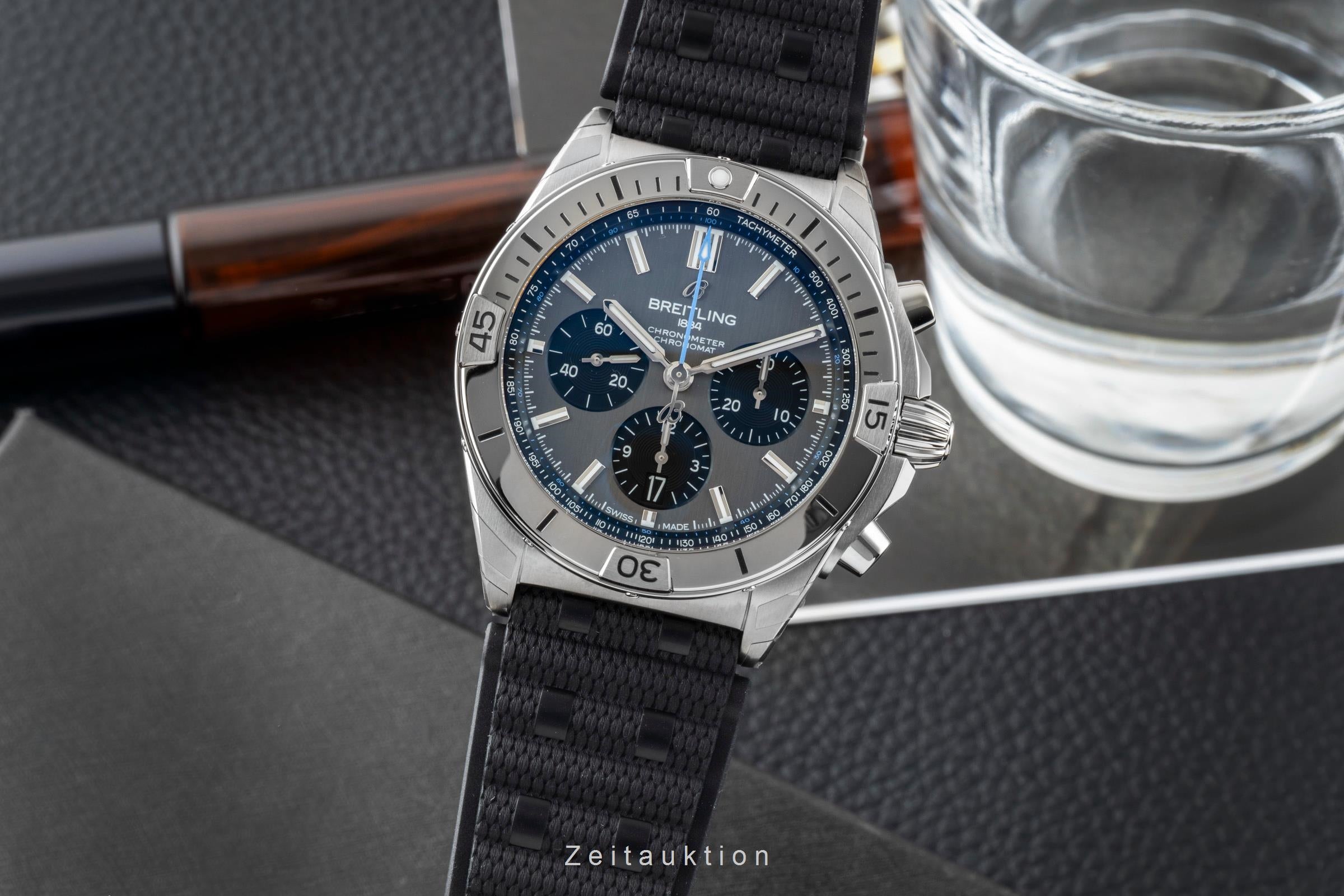 Breitling Chronomat chronograph titanium automatic men's watch EB0134101M1S1 LP: 10000EUR  [2603657]