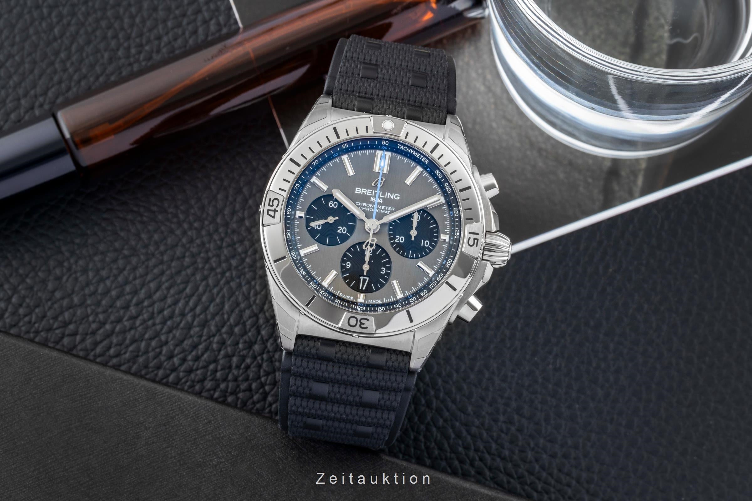 Breitling Chronomat chronograph titanium automatic men's watch EB0134101M1S1 LP: 10000EUR  [2603657]