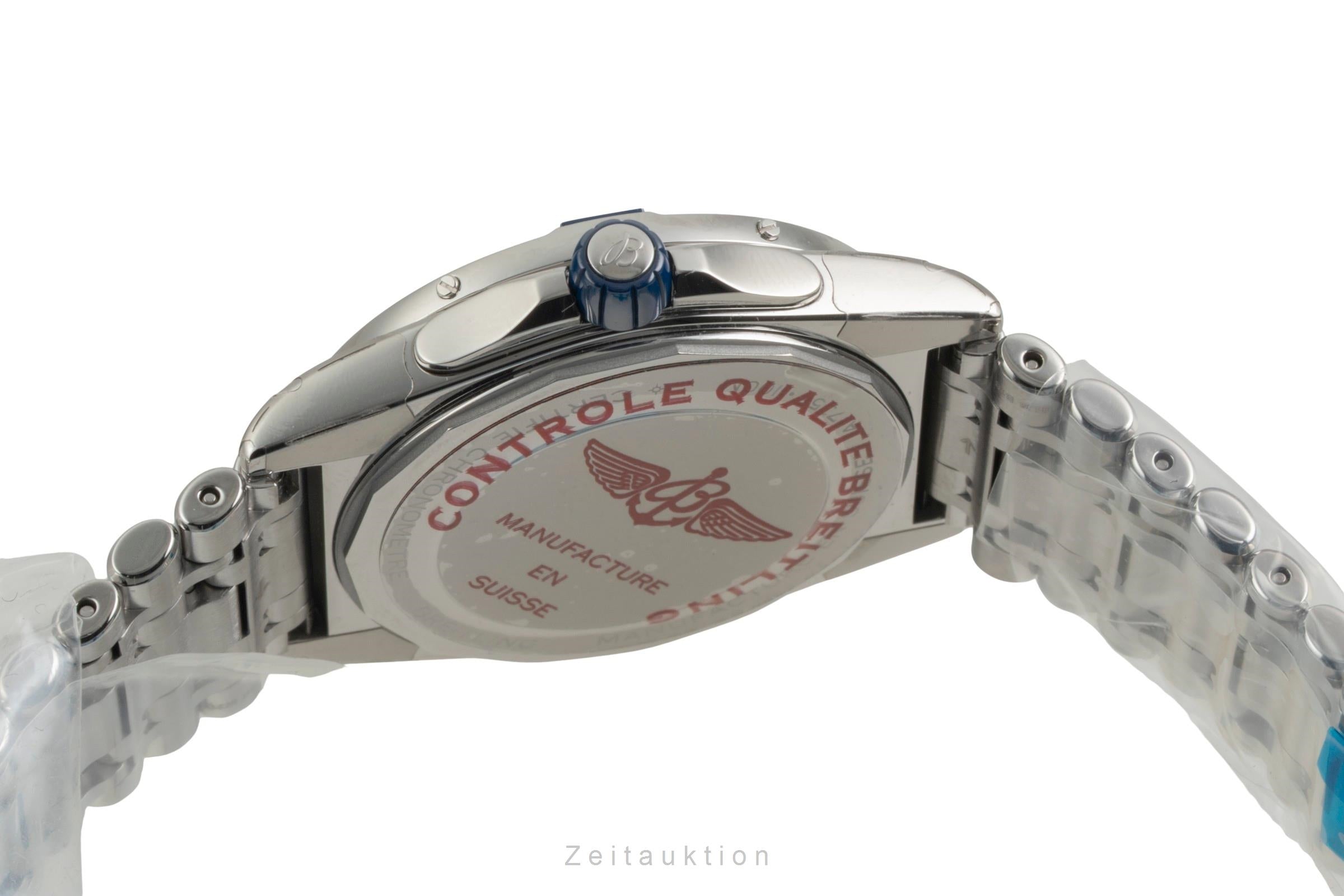Breitling Super Chronomat 38 Stahl Automatik Diamonds Ref. A17356531C1A1 B&P   [2603659]