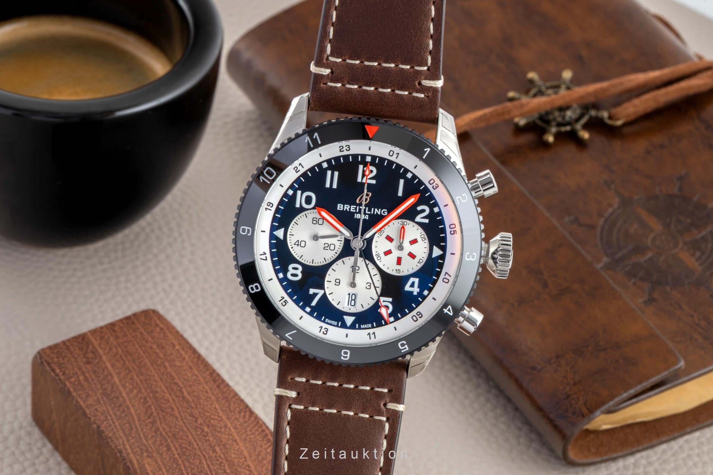 Breitling Super Avi Chronograph GMT 46 Mosquito Ref. YB04451A1B1X1 NP: 11200,- € [2603667]