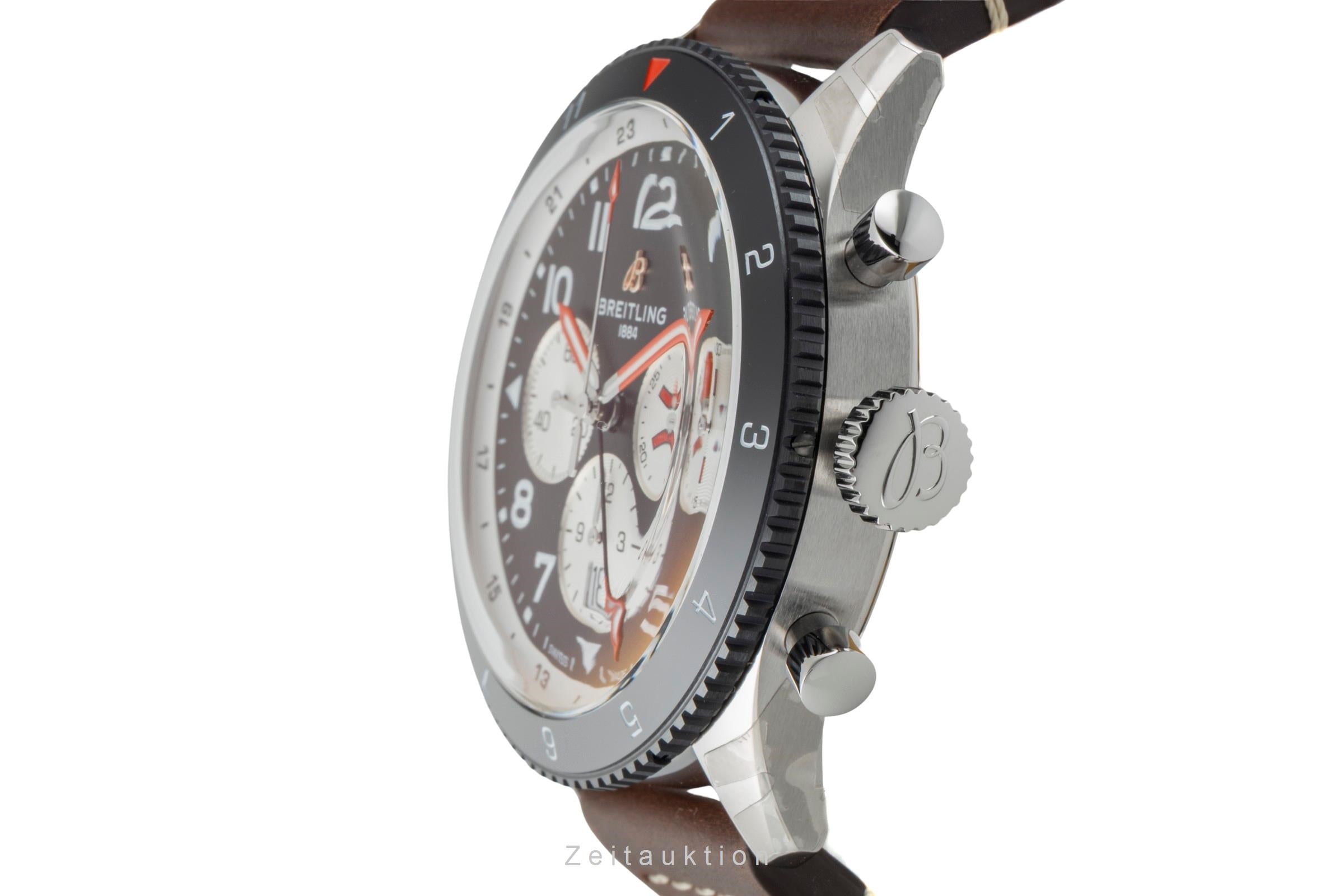 Breitling Super Avi chronograph steel automatic men's watch YB04451A1B1X1 LP: 11200EUR  [2603667]