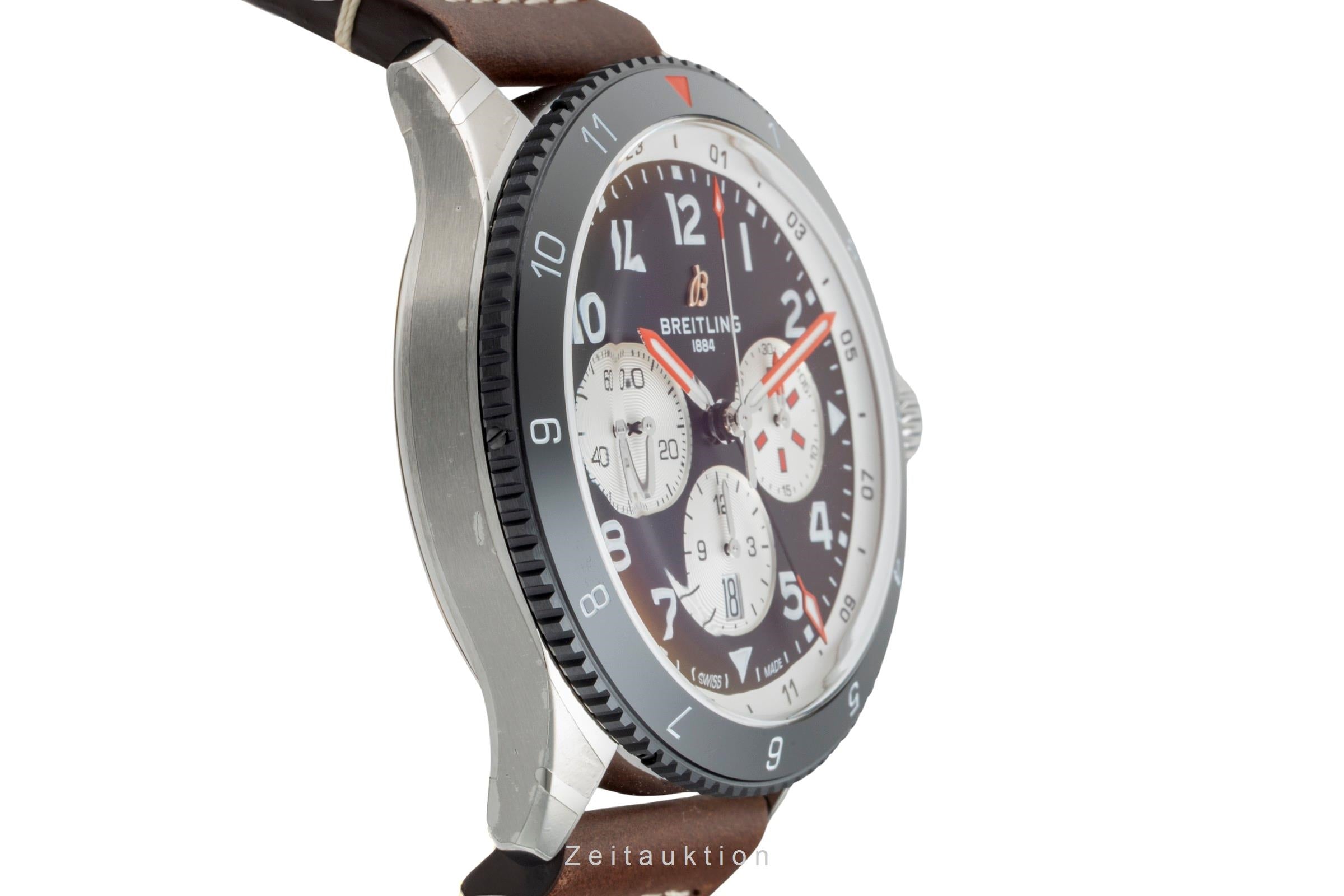 Breitling Super Avi chronograph steel automatic men's watch YB04451A1B1X1 LP: 11200EUR  [2603667]