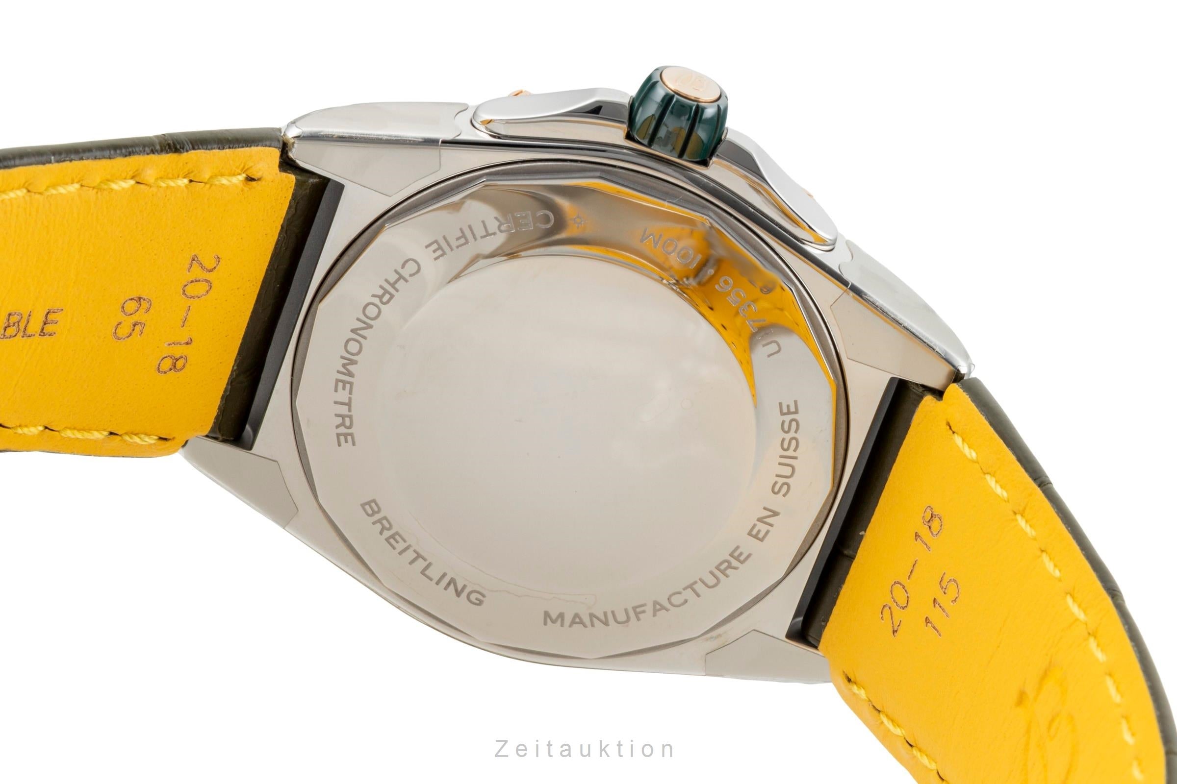 Breitling Super Chronomat Stahl / Gold Diamonds Lady U17356531L1S1 NP: 13850,- € [2603669]