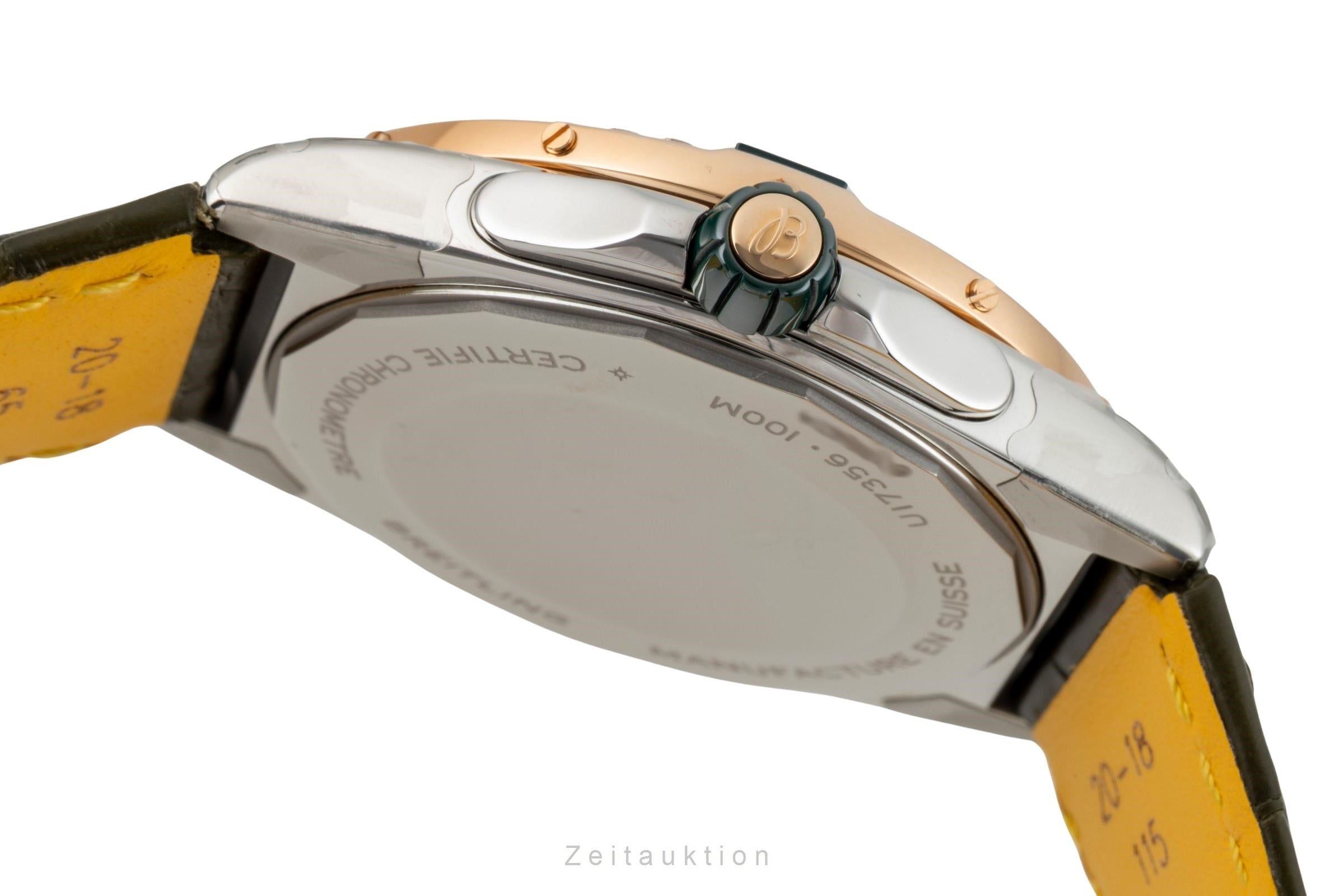 Breitling Super Chronomat Stahl / Gold Diamonds Lady U17356531L1S1 NP: 13850,- € [2603669]