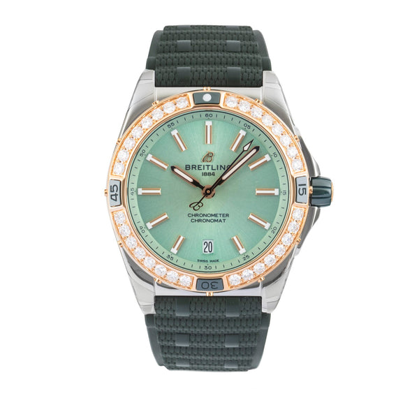 Breitling Chronomat acier / or  automatique montre pour femmes U17356531L1S1 LP: 13250EUR  [2603670]