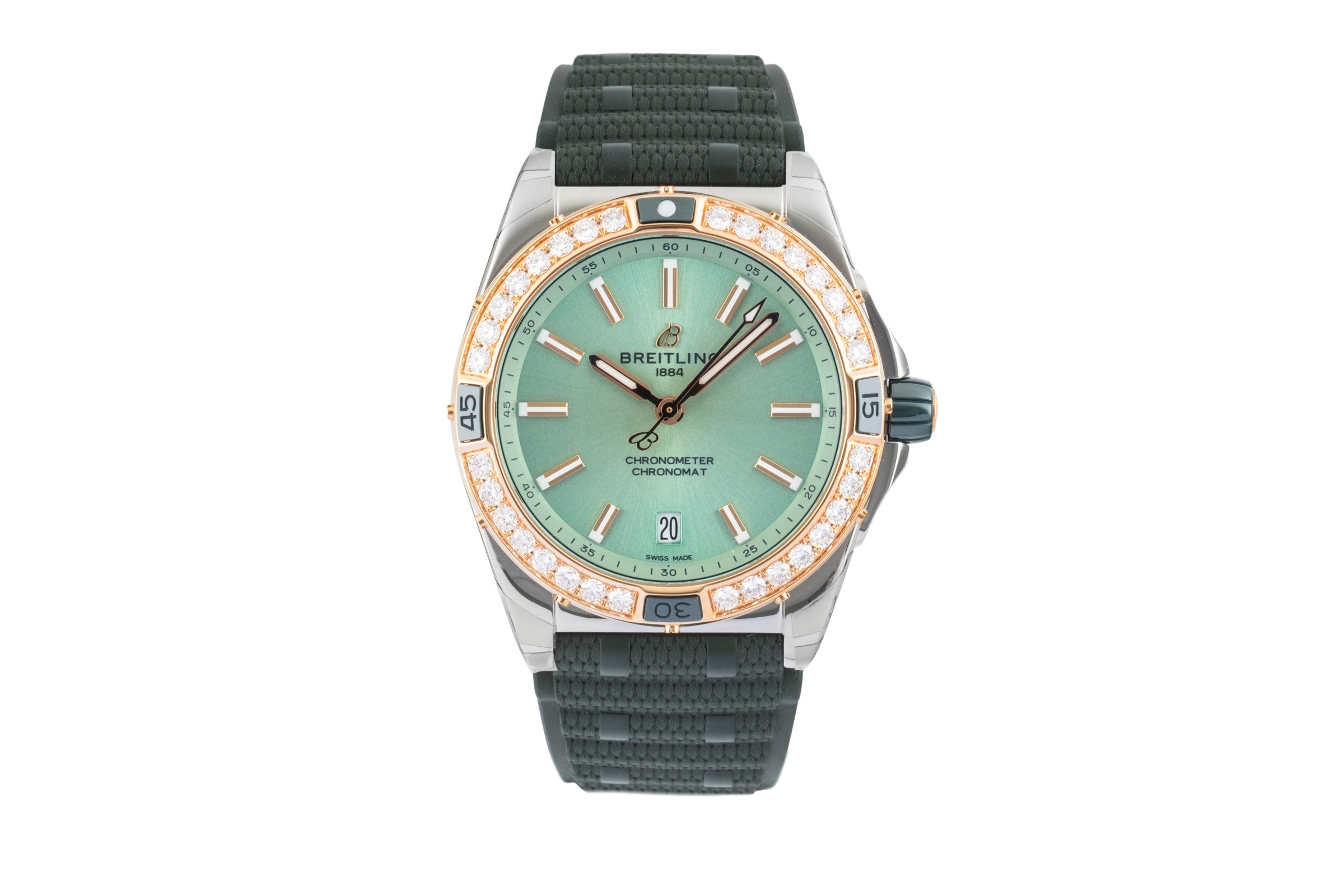 Breitling Chronomat acier / or  automatique montre pour femmes U17356531L1S1 LP: 13250EUR  [2603670]