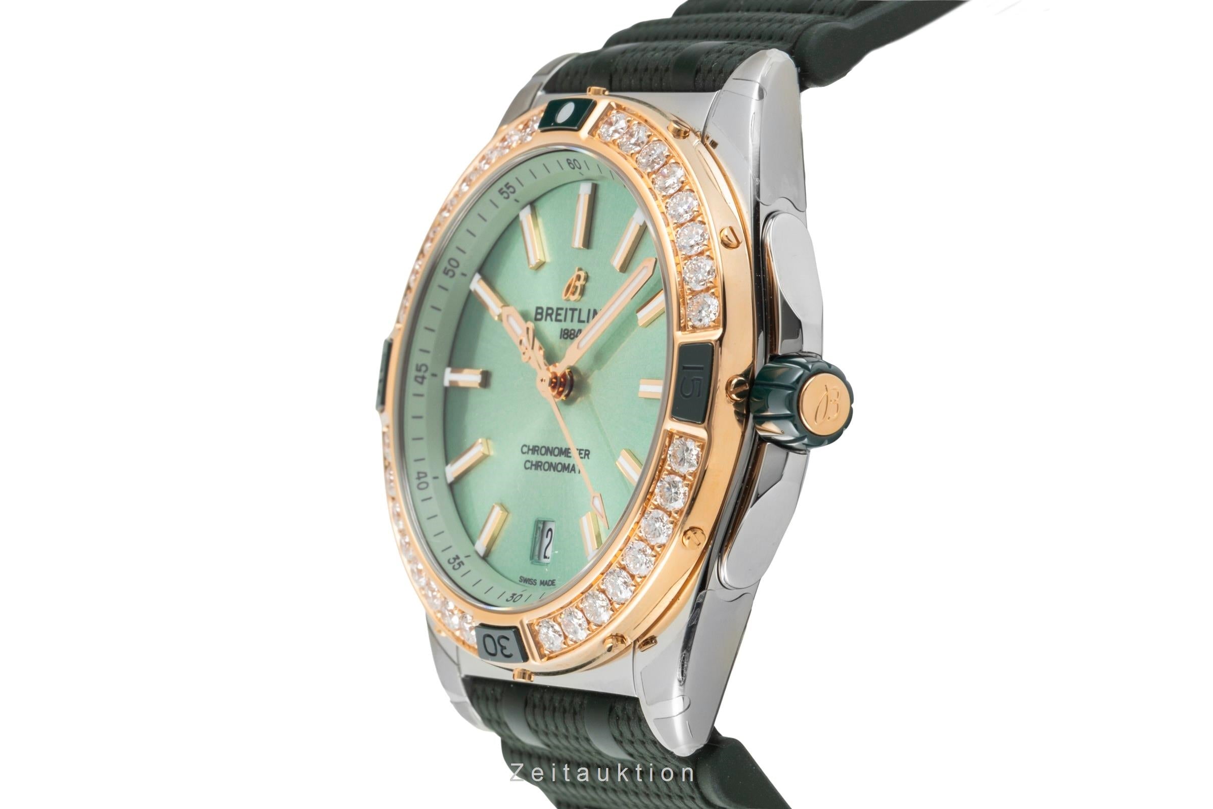 Breitling Chronomat acier / or  automatique montre pour femmes U17356531L1S1 LP: 13250EUR  [2603670]