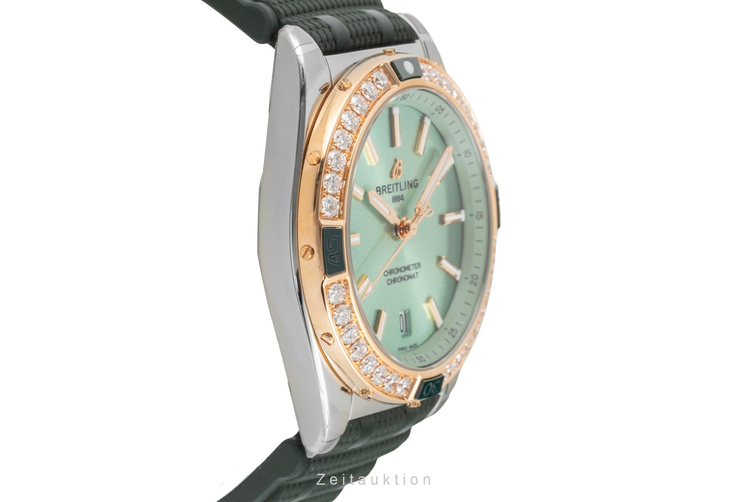 Breitling Chronomat acier / or  automatique montre pour femmes U17356531L1S1 LP: 13250EUR  [2603670]