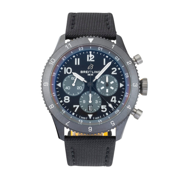 Breitling Super Avi chronograph ceramic automatic men's watch SB04451A1B1X1 LP: 12750EUR  [2603673]