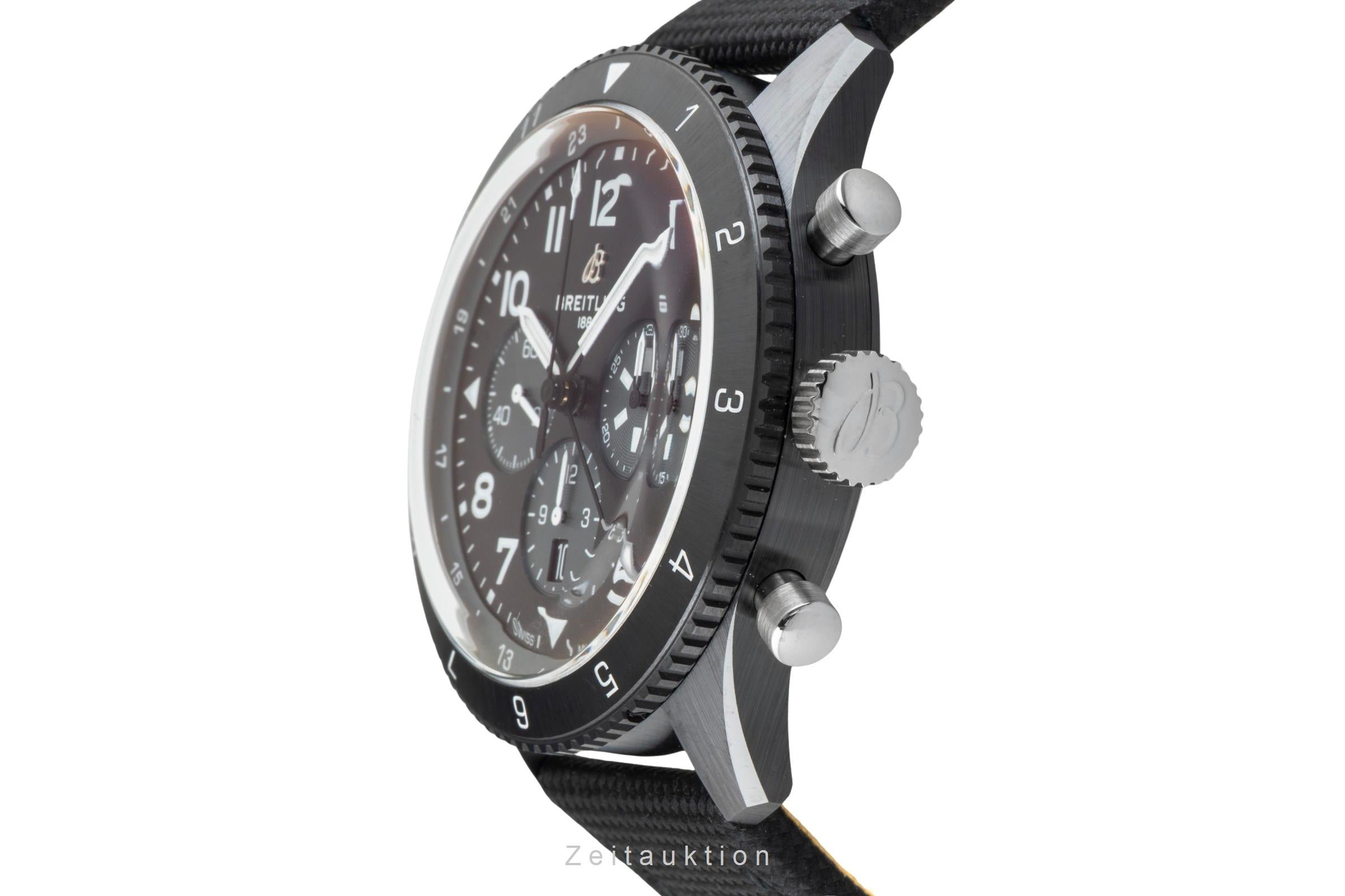 Breitling Super Avi chronograph ceramic automatic men's watch SB04451A1B1X1 LP: 12750EUR  [2603673]