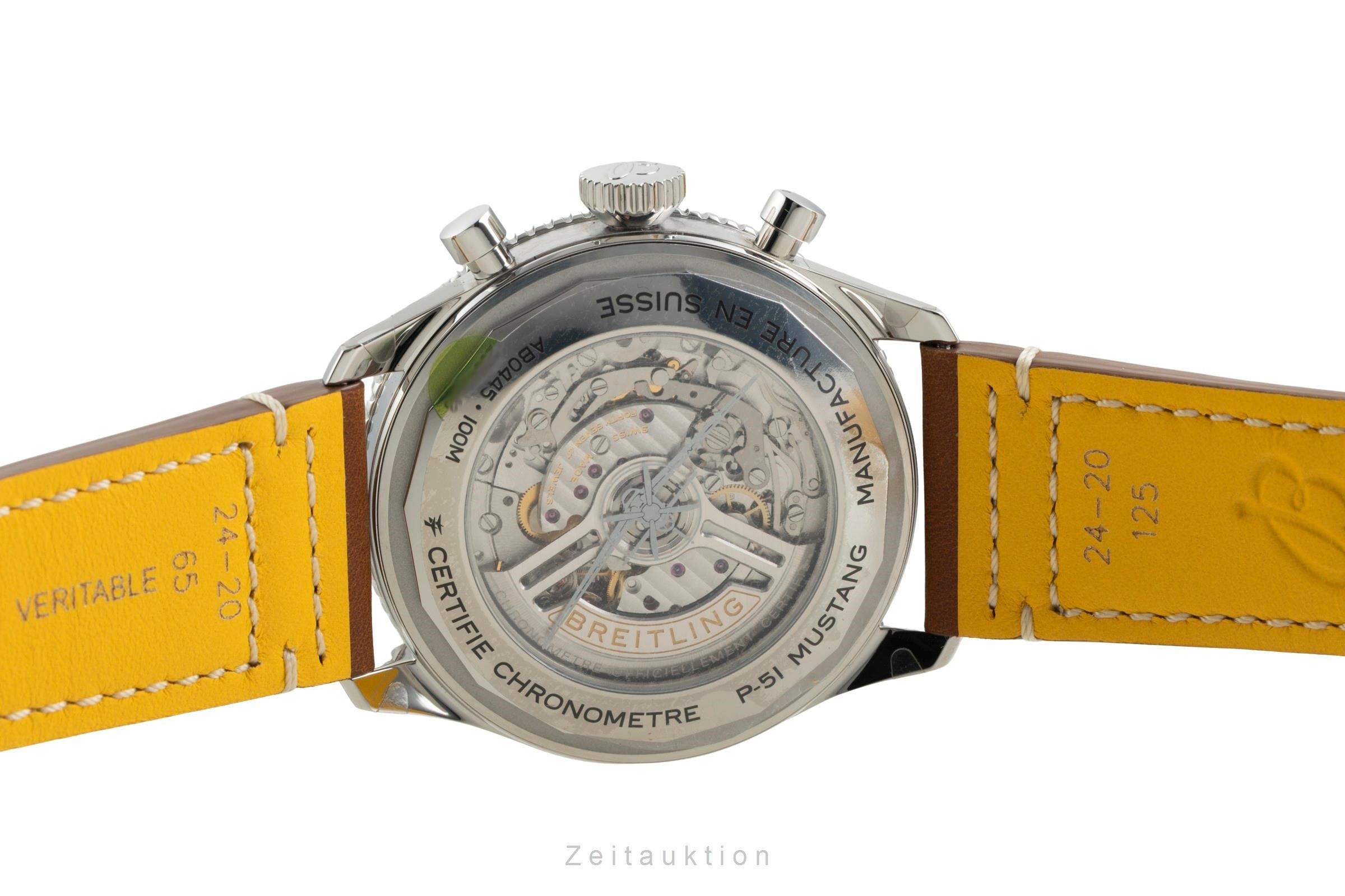 Breitling Super Avi Chronograph GMT 46 P-51 Mustang AB04453A1B1X1 NP: 11100,- € [2603676]