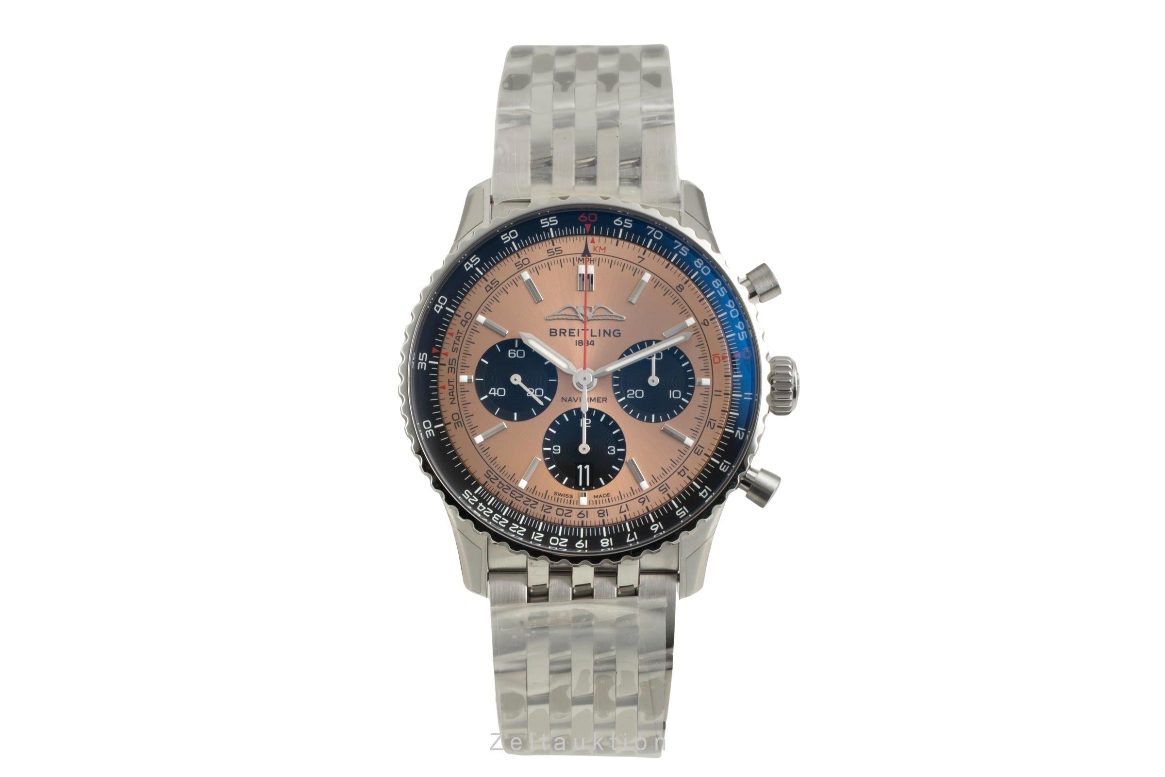 Breitling Navitimer B01 Chronograph 43 Ref. AB0138241K1A1 B&P NP: 9850,- € [2603684]