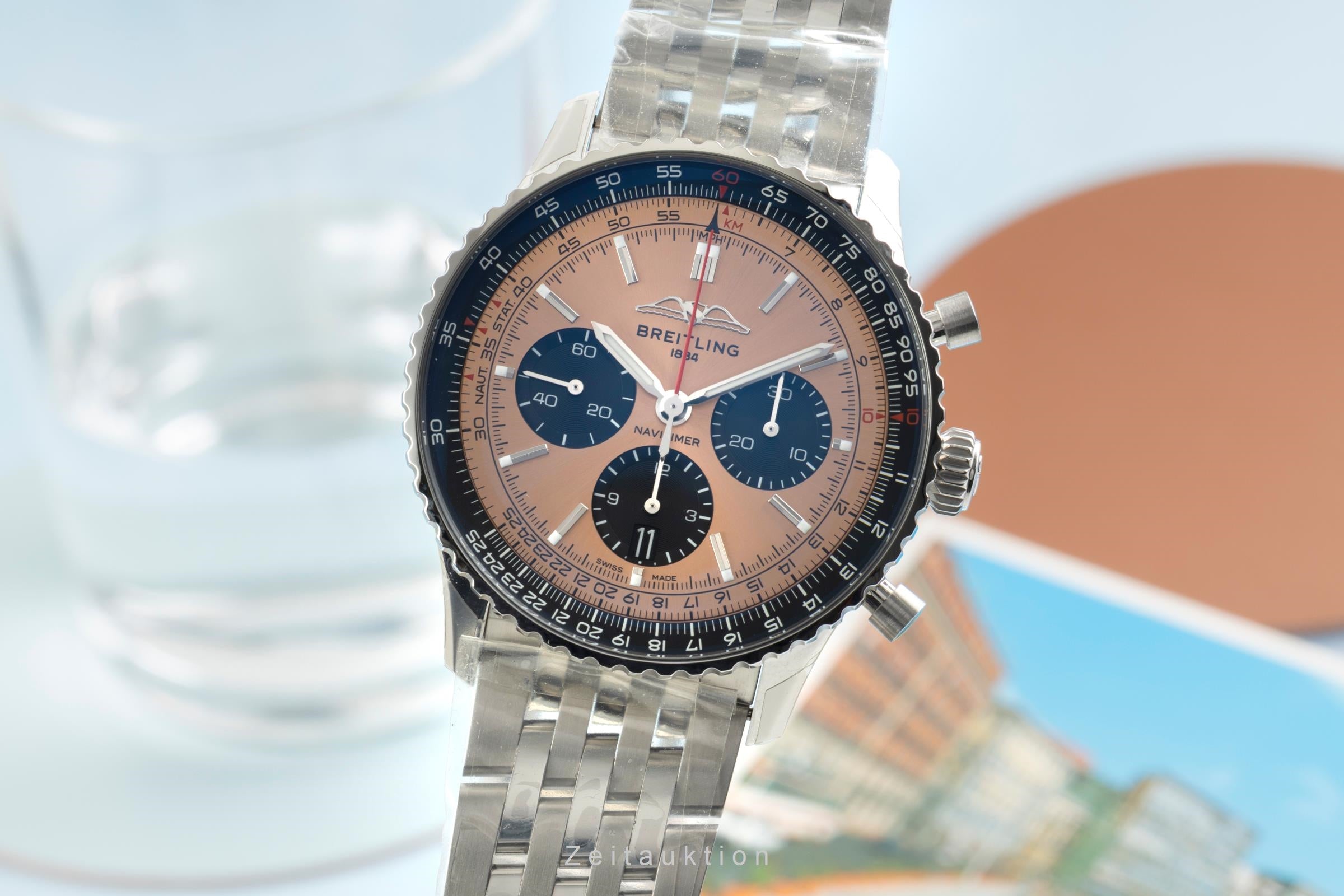 Breitling Navitimer B01 Chronograph 43 Ref. AB0138241K1A1 B&P NP: 9850,- € [2603684]