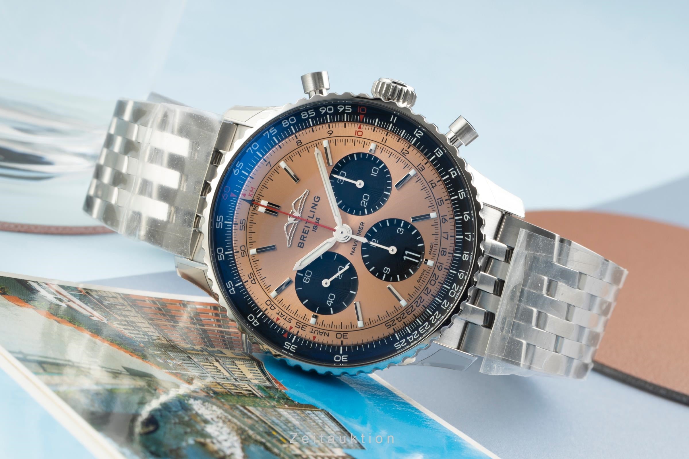 Breitling Navitimer B01 Chronograph 43 Ref. AB0138241K1A1 B&P NP: 9850,- € [2603684]