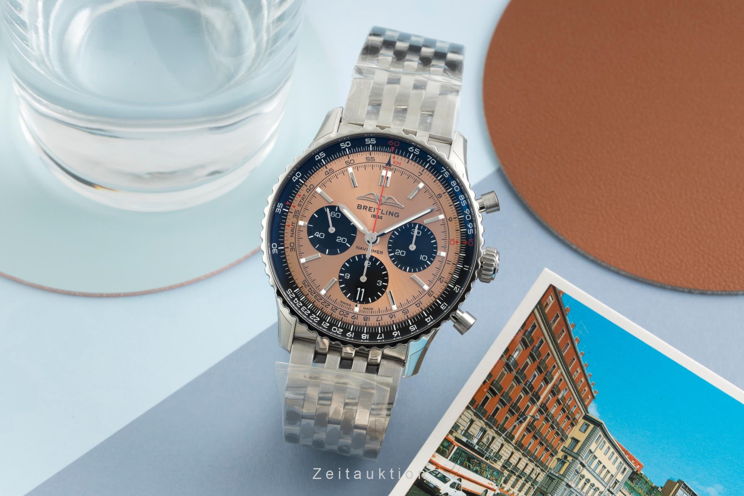 Breitling Navitimer B01 Chronograph 43 Ref. AB0138241K1A1 B&P NP: 9850,- € [2603684]