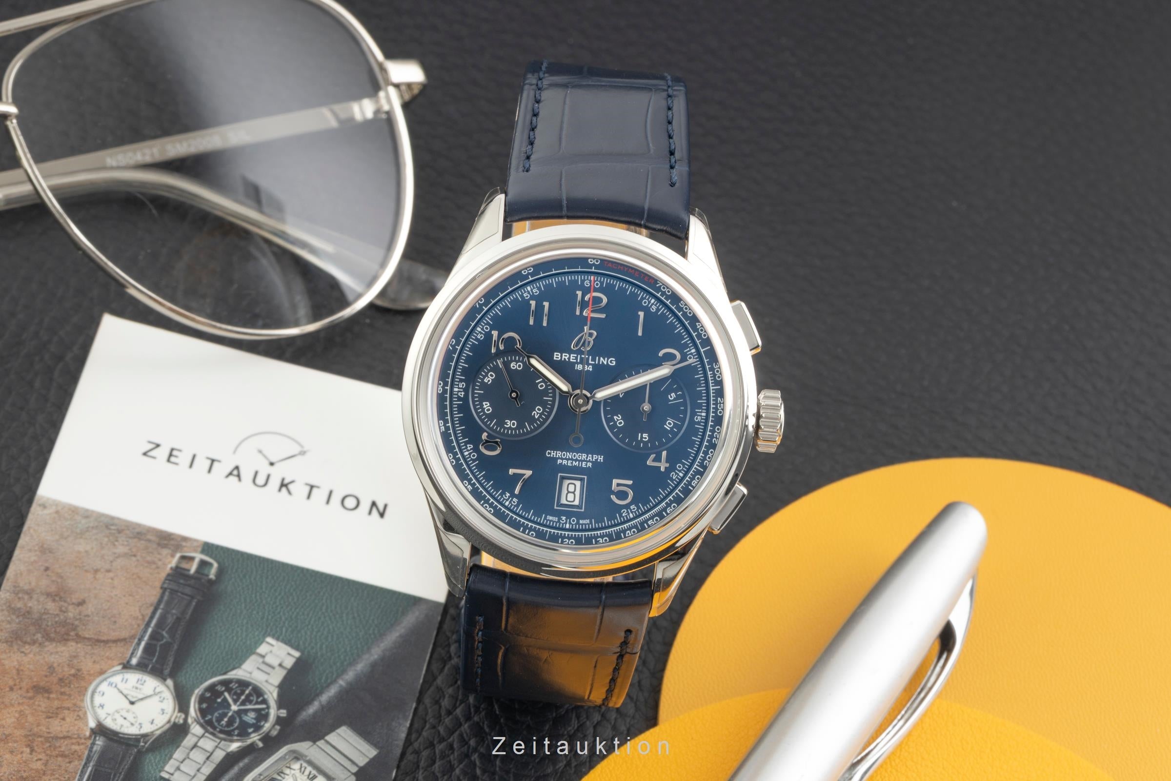 Breitling Premier cronografo  automatismo orologio da uomo AB0145171C1P2 LP: 9200EUR  [2603685]