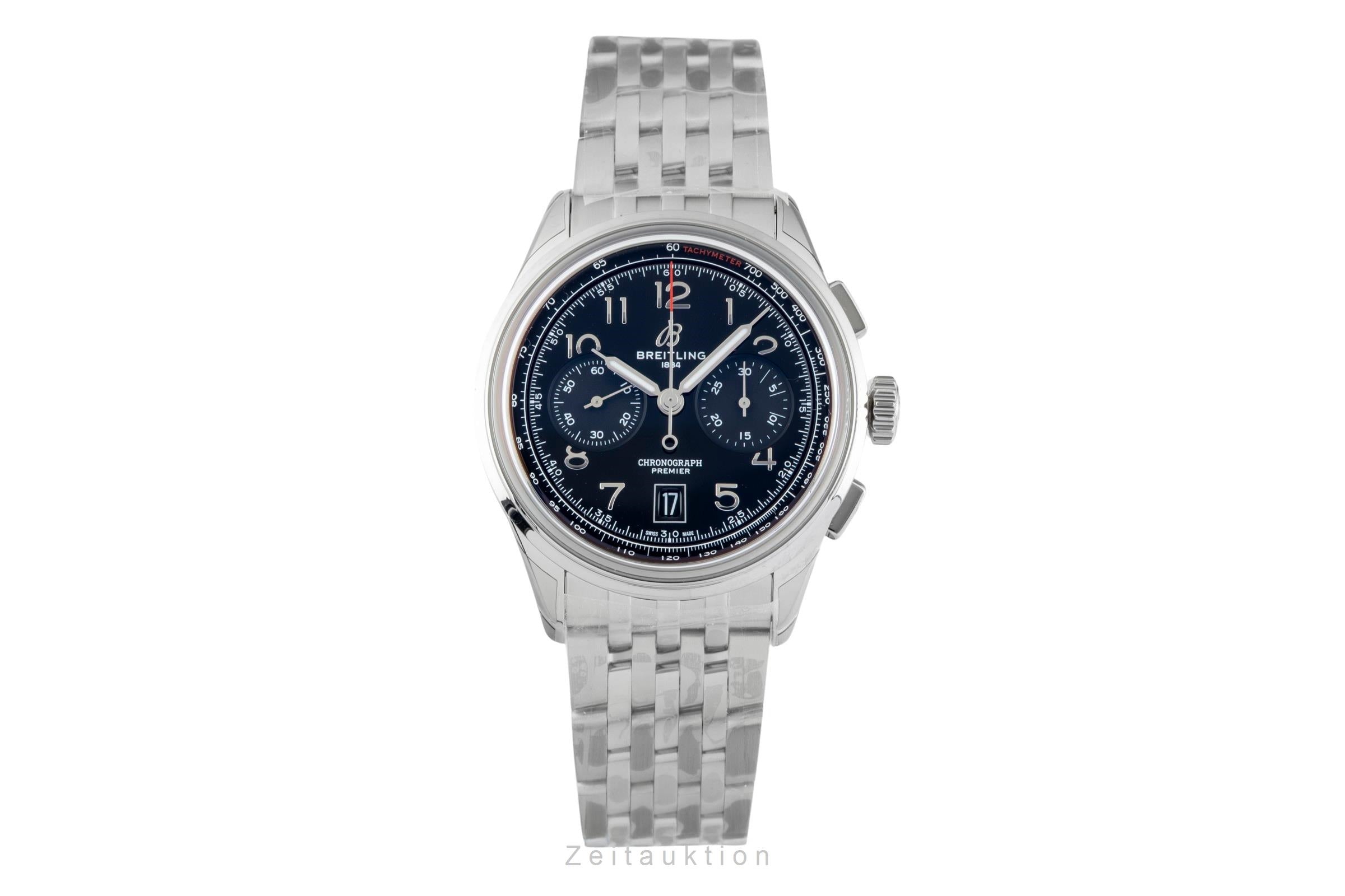 Breitling Premier steel automatic men's watch AB0145221B1A1 LP: 9550EUR  [2603686]